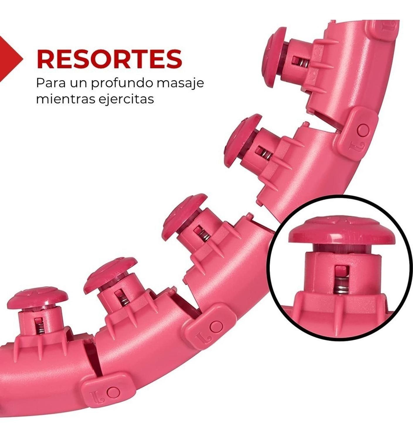 Aro Hula Hoop Ajustable Fitnics Perdida Peso Cintura-1