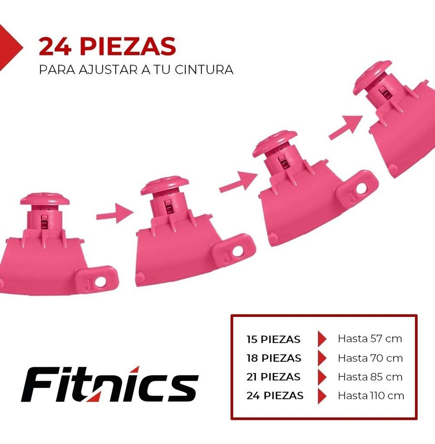 Aro Hula Hoop Ajustable Fitnics Perdida Peso Cintura-4