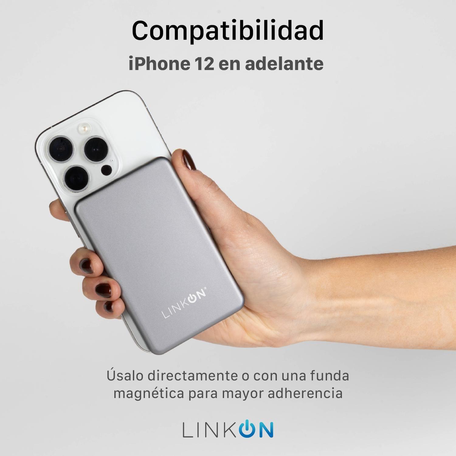 Bateria Externa Cargador iPhone Portatil Linkon Magsafe-3