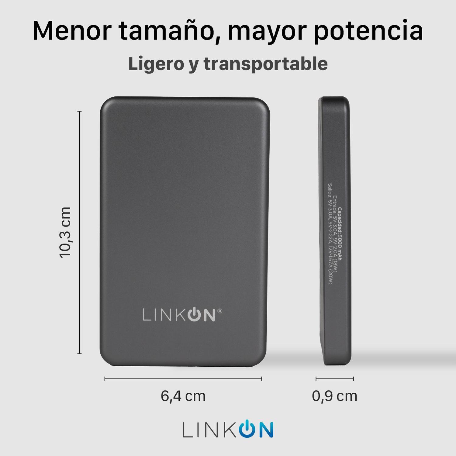 Bateria Externa Cargador iPhone Portatil Linkon Magsafe-7