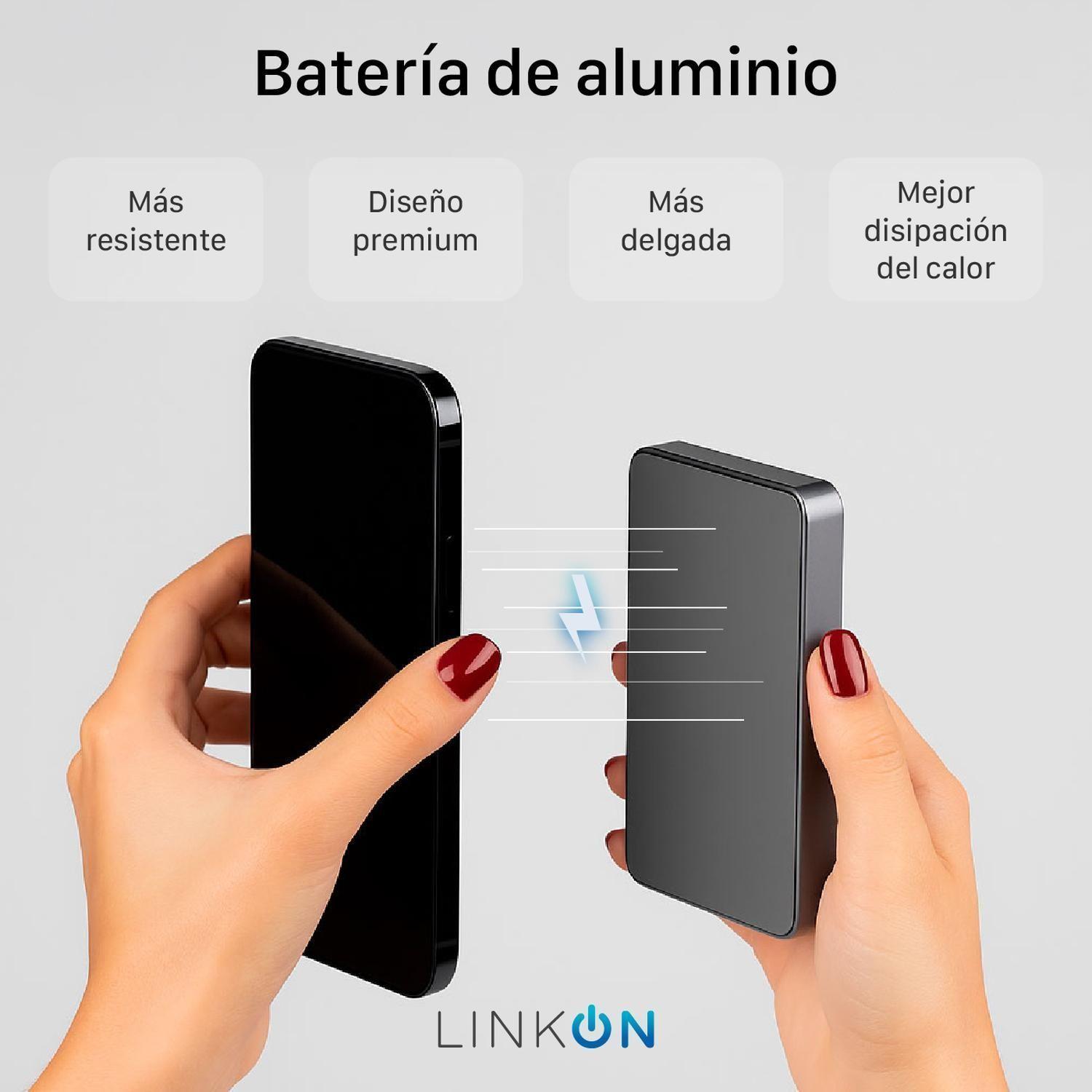 Bateria Externa Cargador iPhone Portatil Linkon Magsafe-4