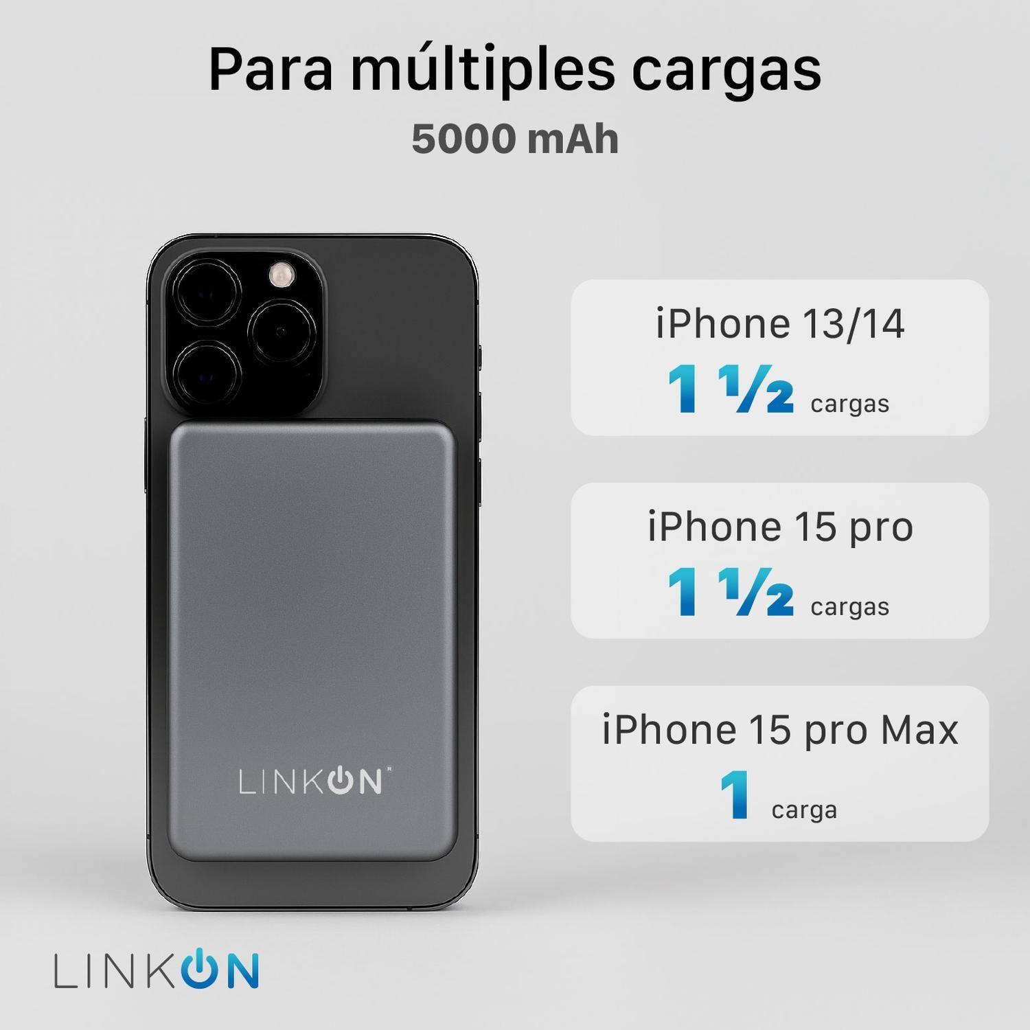 Bateria Externa Cargador iPhone Portatil Linkon Magsafe-1
