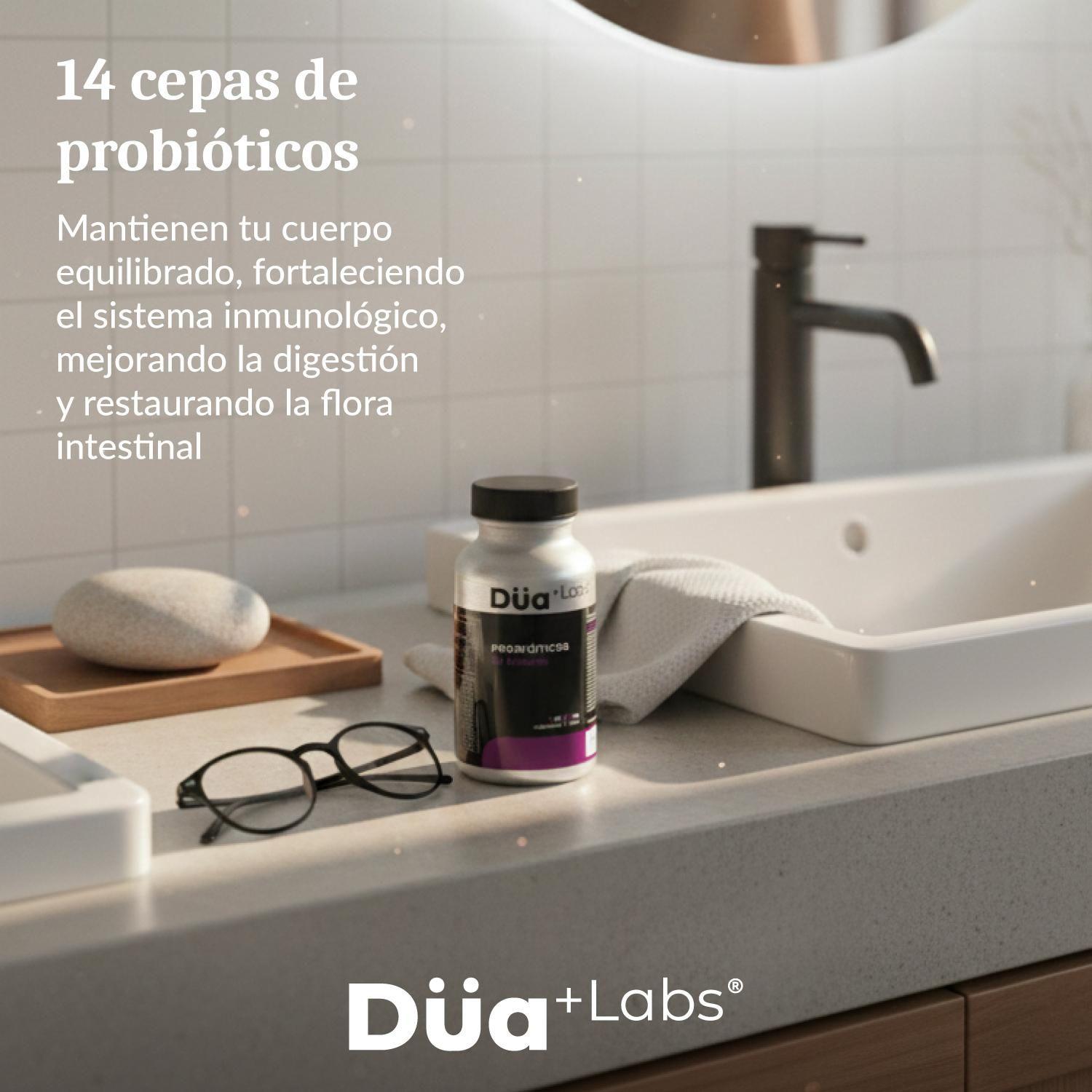 Probioticos 50 Billones Düa Labs® 60 Cápsulas Para 60 días-8