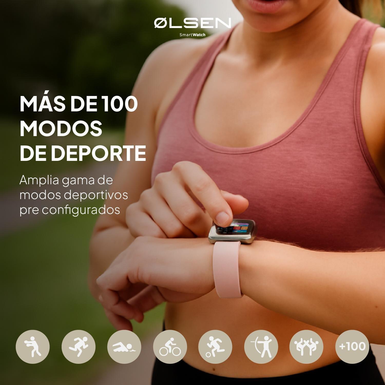 Smartwatch Olsen Reloj Inteligente URBAN Amoled Llamadas BT-3