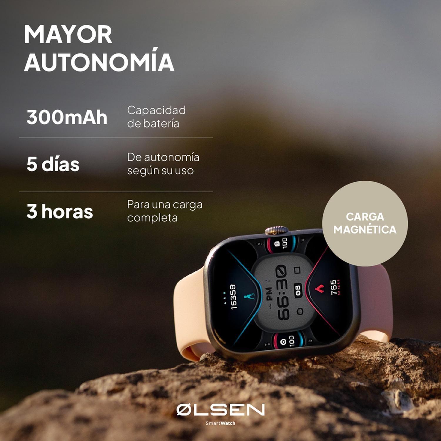 Smartwatch Olsen Reloj Inteligente URBAN Amoled Llamadas BT-4