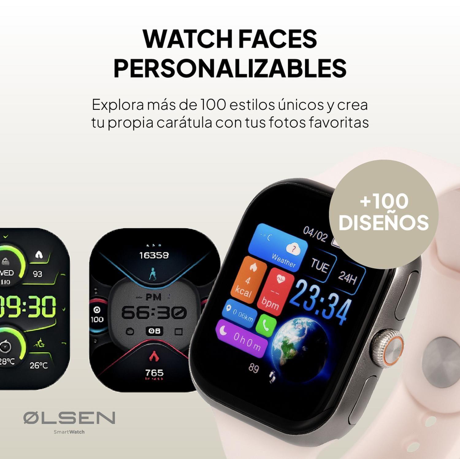 Smartwatch Olsen Reloj Inteligente URBAN Amoled Llamadas BT-7