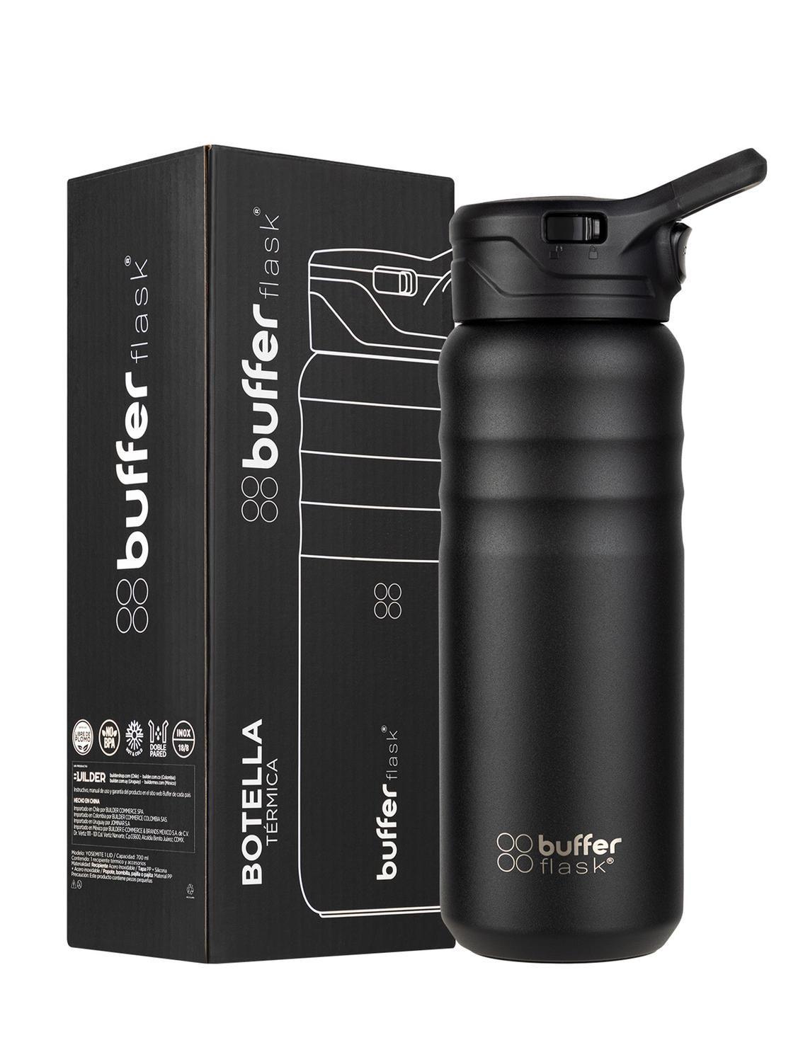 Botella Termica Buffer 700ml Botella Agua Acero Inoxidable-0