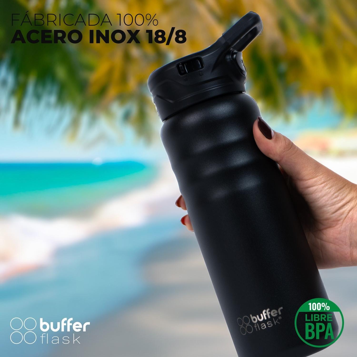 Botella Termica Buffer 700ml Botella Agua Acero Inoxidable-4