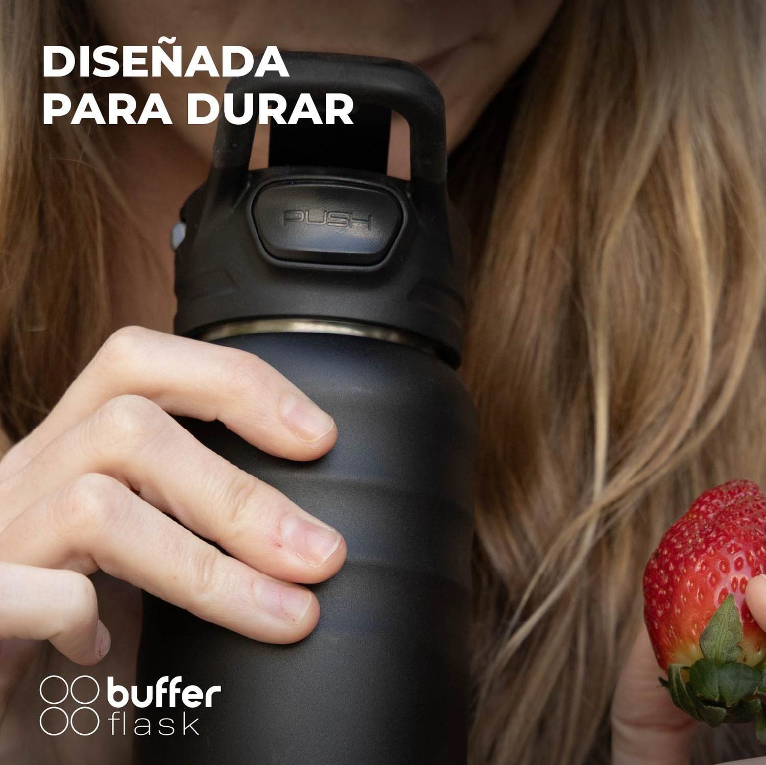 Botella Termica Buffer 700ml Botella Agua Acero Inoxidable-5