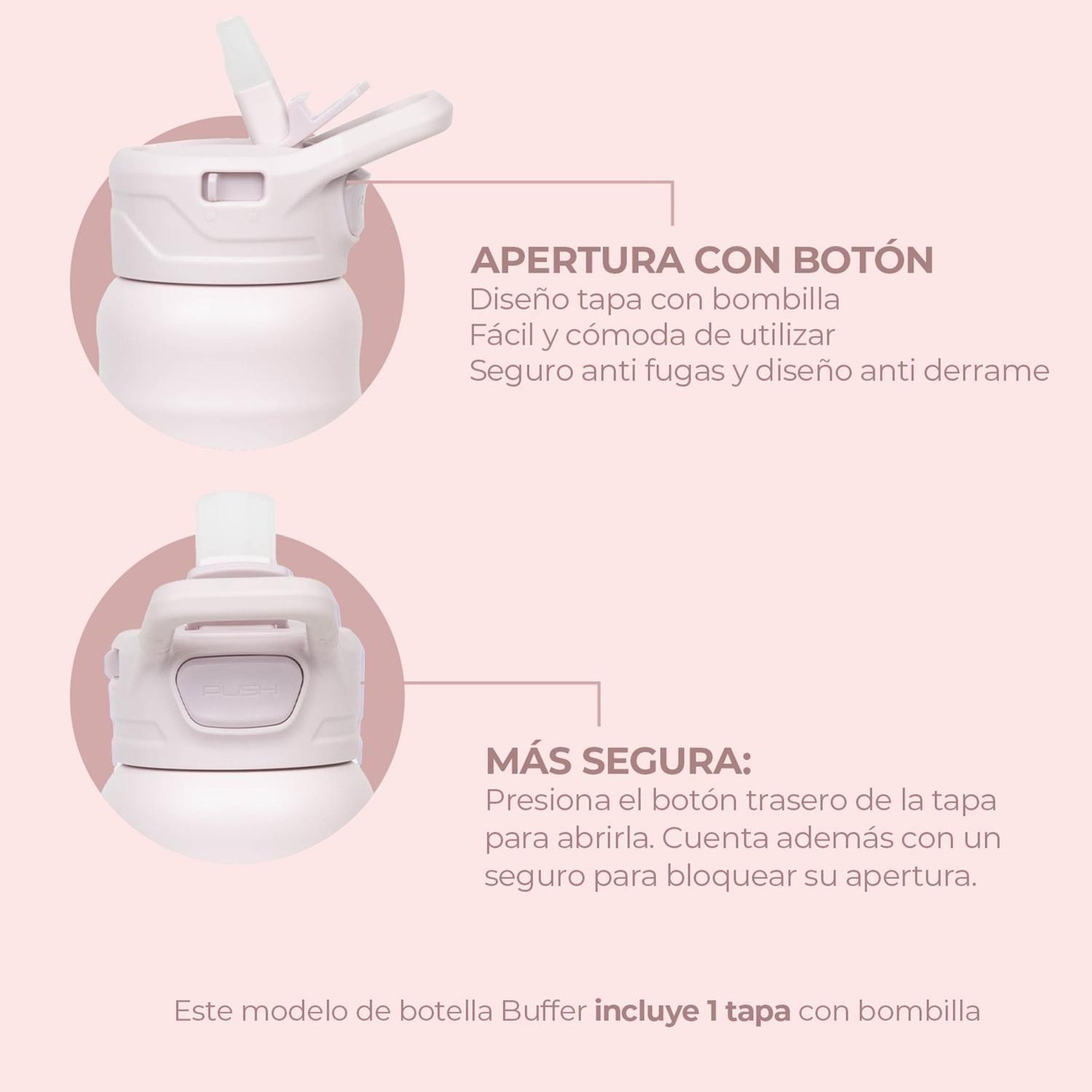 Botella Termica Buffer 700ml Botella Agua Acero Inoxidable-4