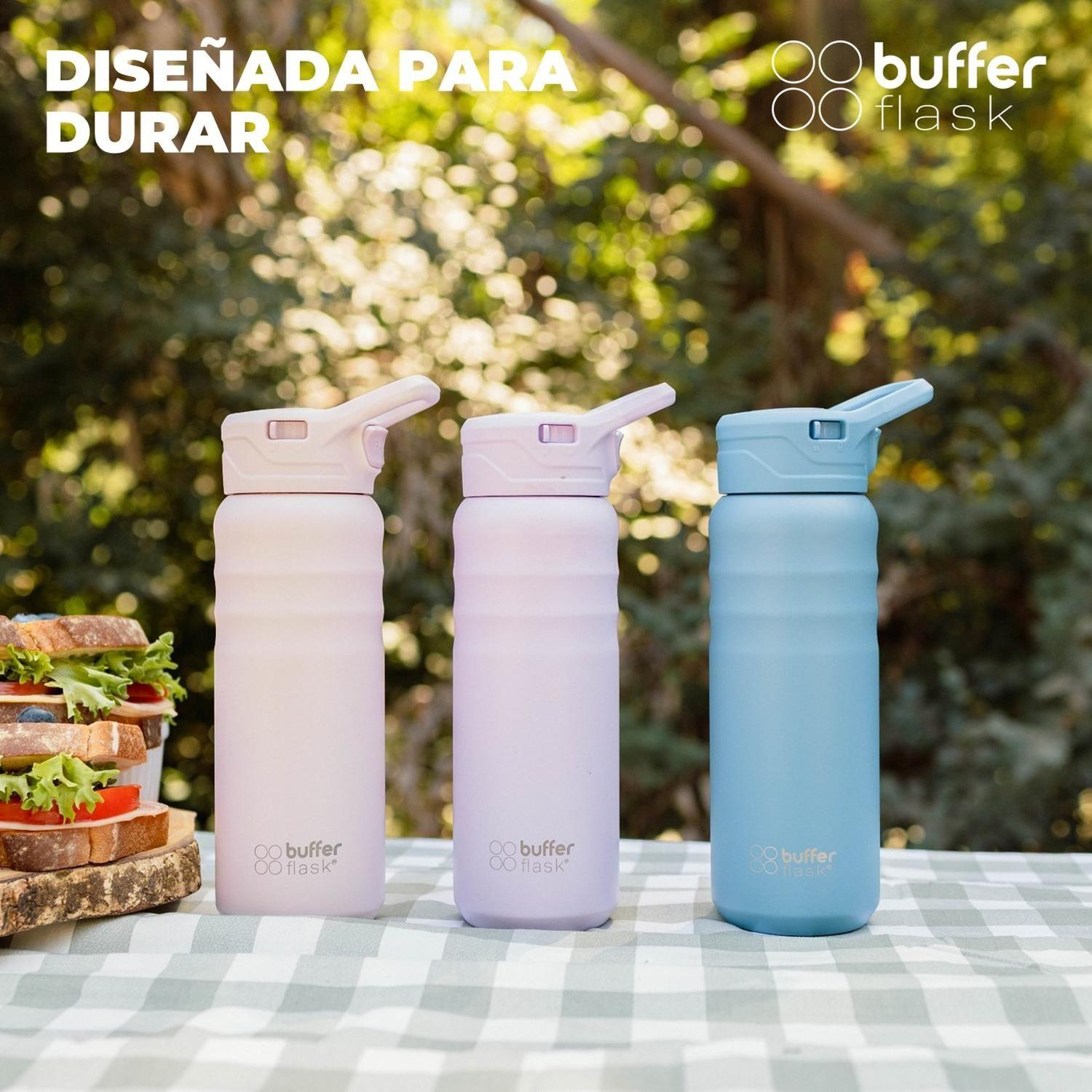 Botella Termica Buffer 700ml Botella Agua Acero Inoxidable-5