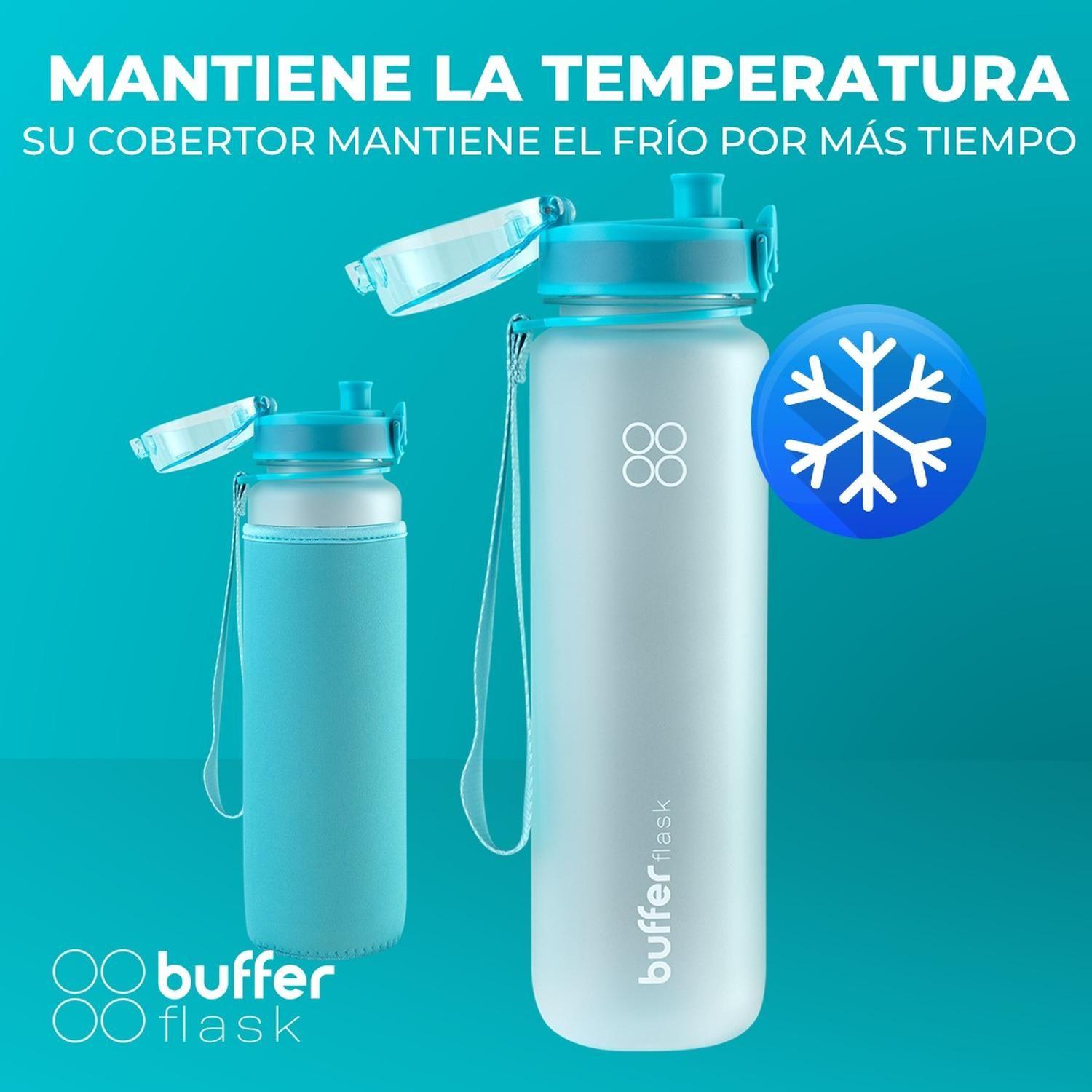 Botella Termica Agua 1L Buffer Deporte -2