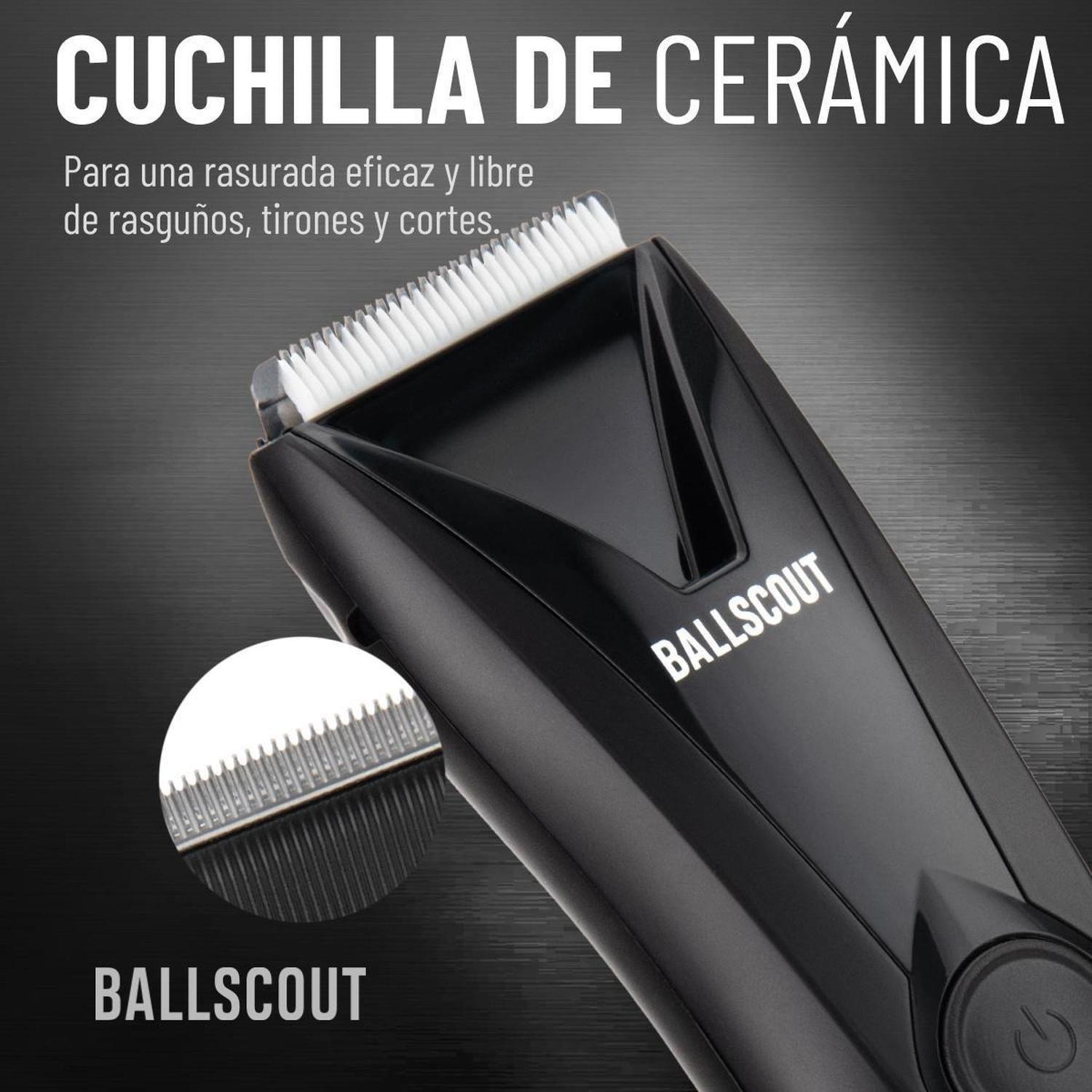 Afeitadora Ballscout Silky Resistente Al Agua Kit Accesorios-7