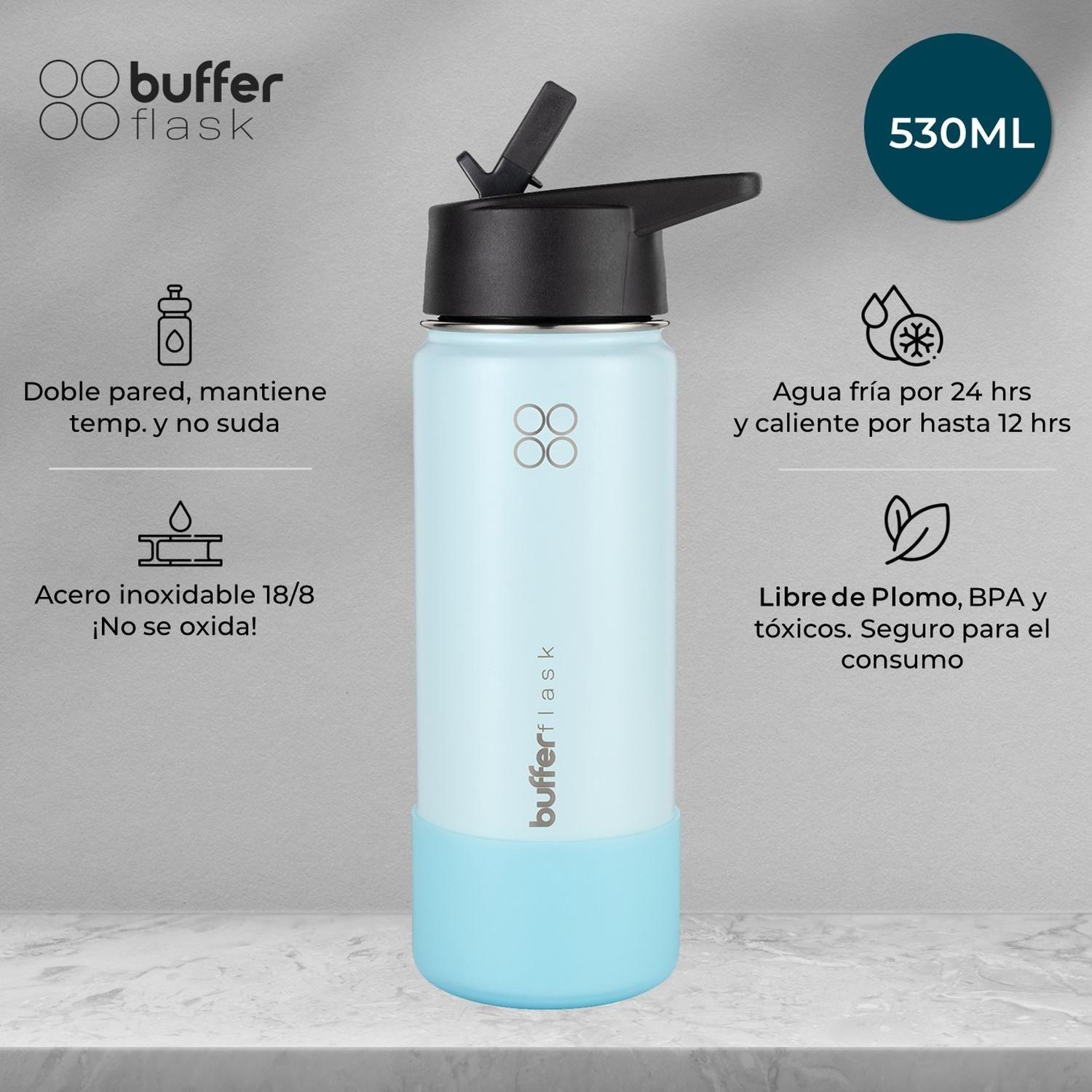 Botella Termica Agua Termica Niños Buffer Acero Inoxidable-1