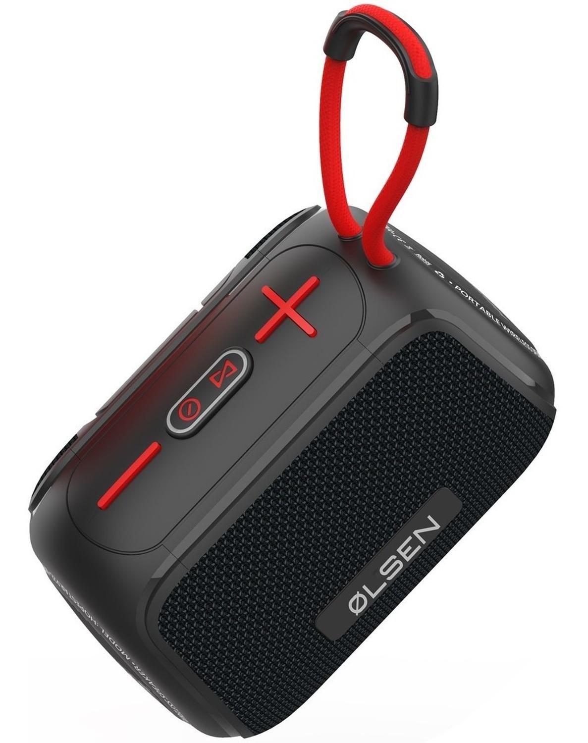 Parlante Bluetooth 5.0 Portatil Olsen 5W Resiste Agua TWS FM-0
