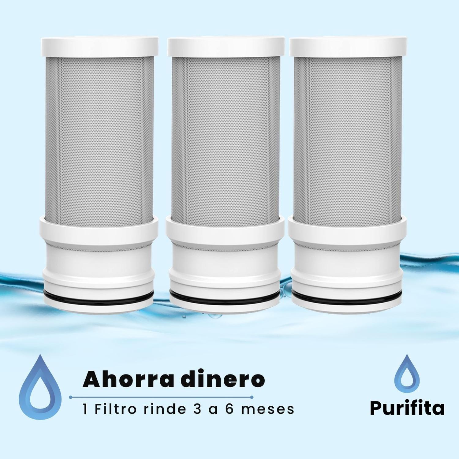 Filtros Repuesto Para Purificador de Agua Llave Purifita x3-7
