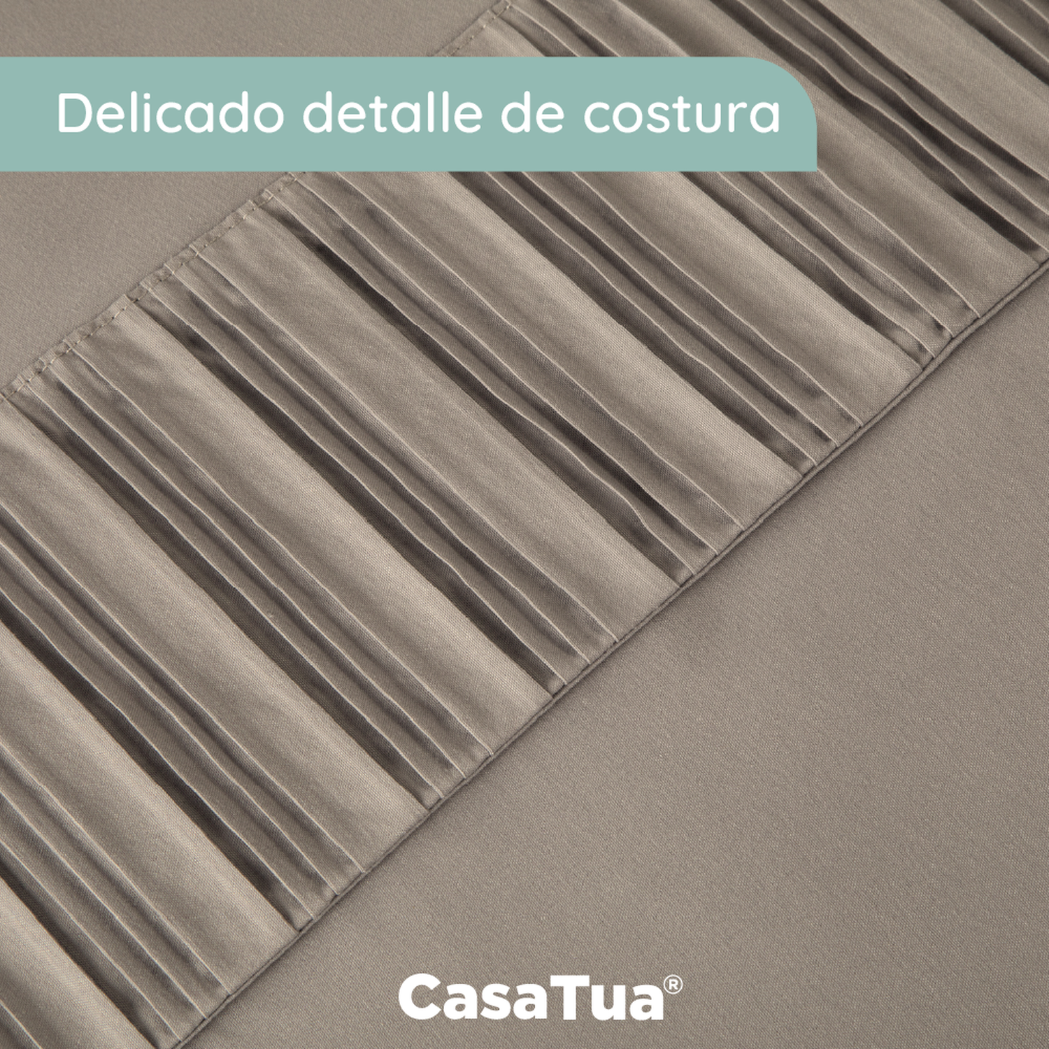 Sabanas Hotel Suave 1800 Casatua + 1 Funda Almohada 2 Plazas-5