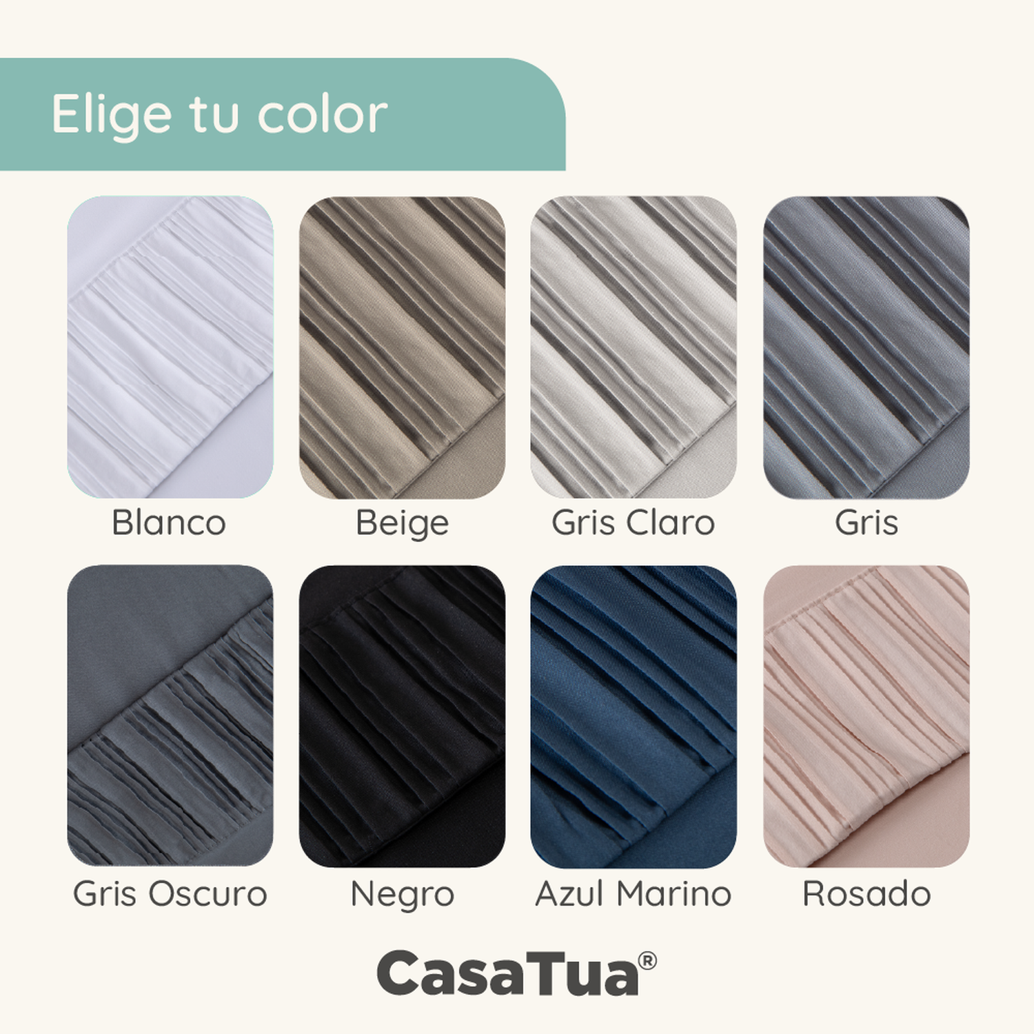 Sabanas Hotel Suave 1800 Casatua + 1 Funda Almohada 2 Plazas-6