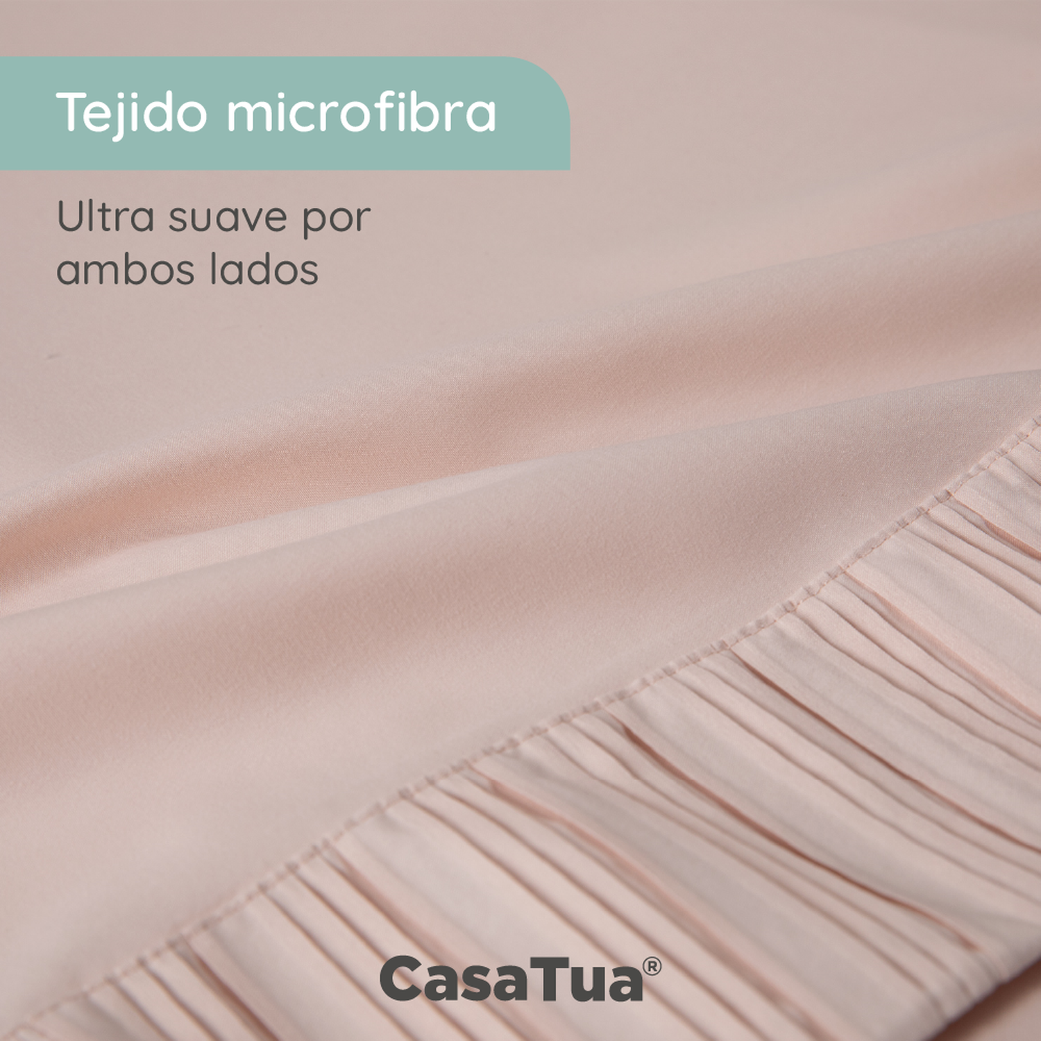 Sabanas Hotel Suave 1800 Casatua + 1 Funda Almohada Súper King-3