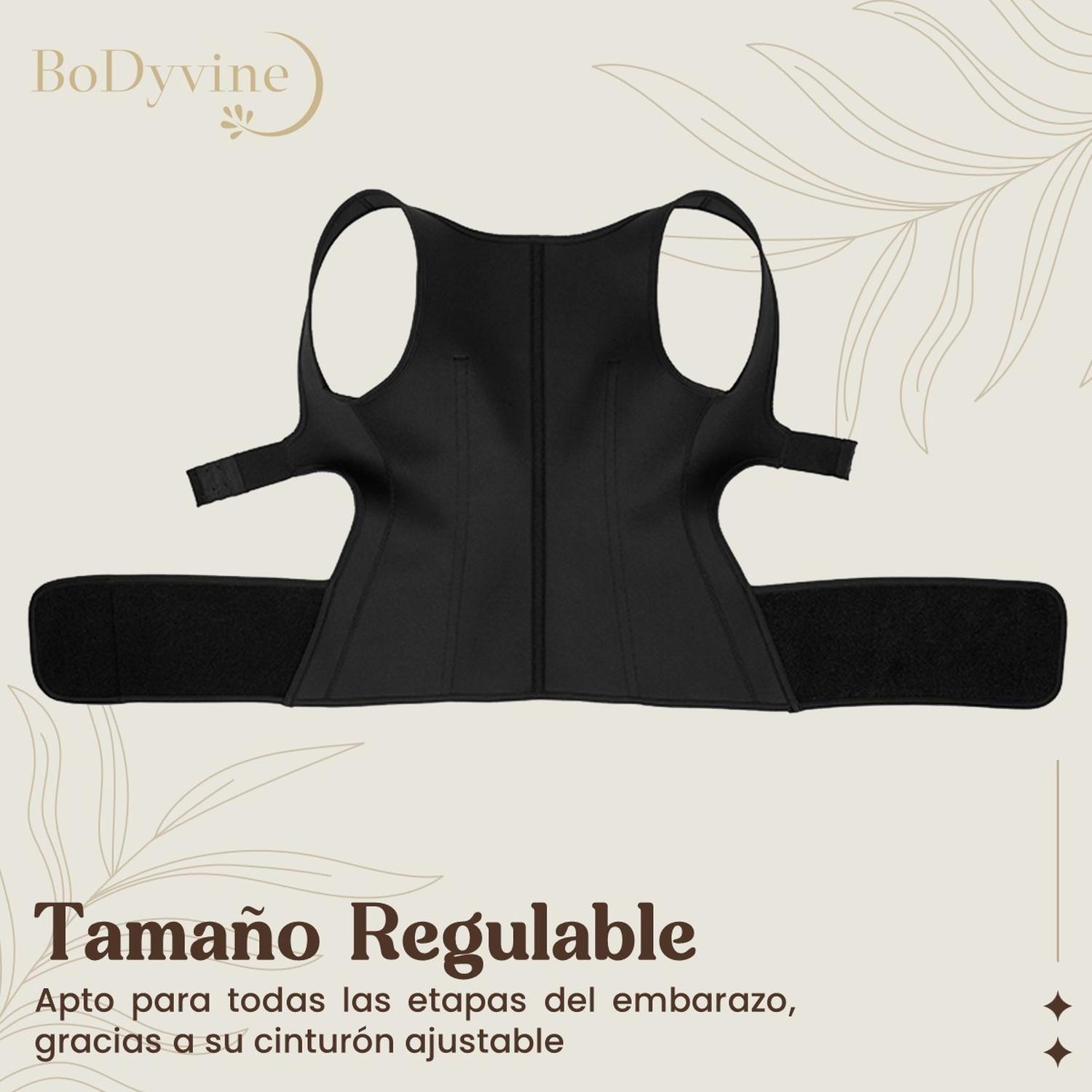 Faja Maternal Soporte Pre Natal Embarazo BoDyvine Ajustable-4
