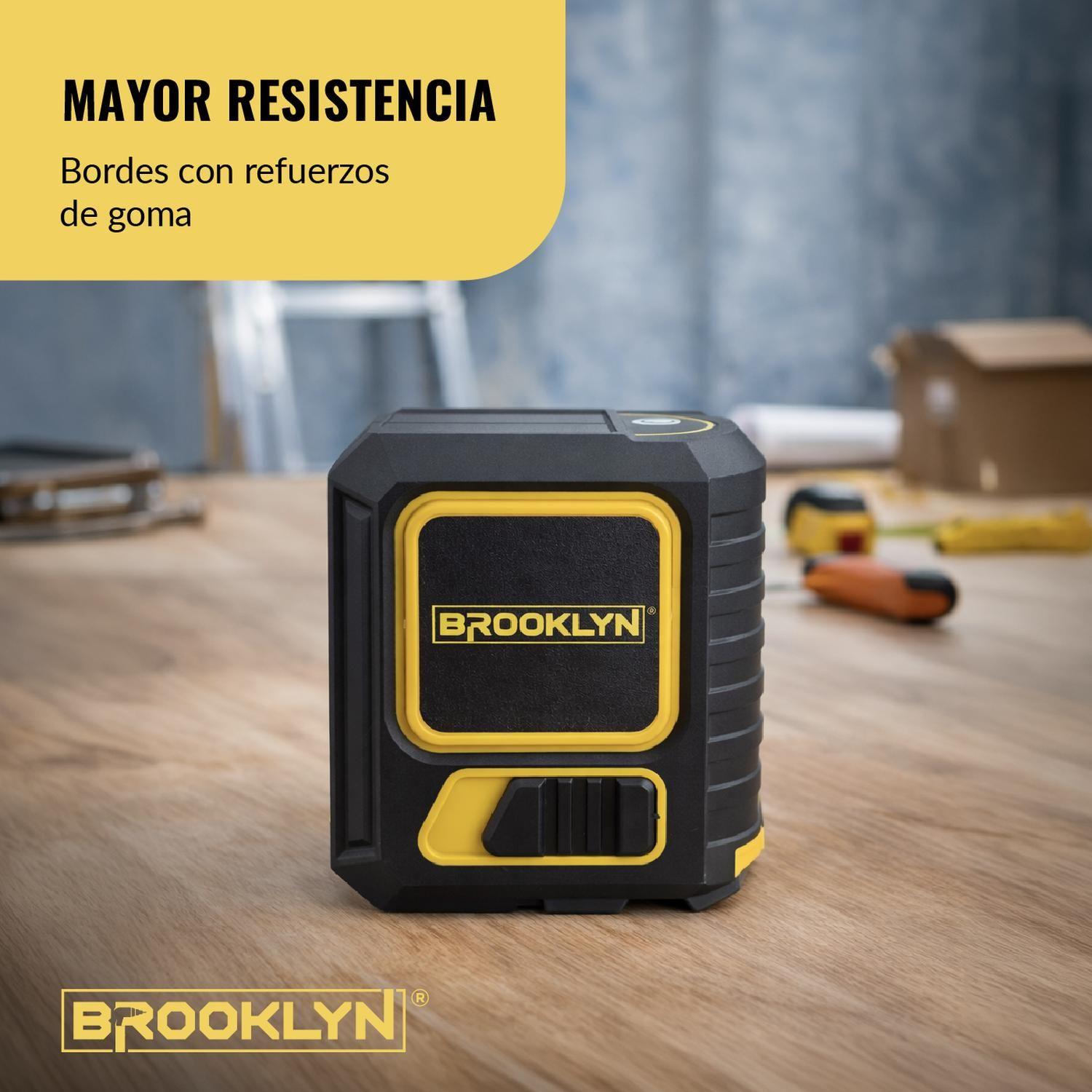 Nivel Laser Verde Autonivelante Cruz Brooklyn Base Magnética-3