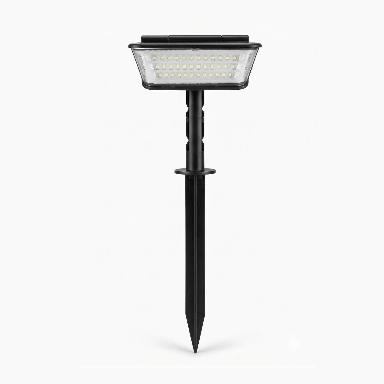Foco Lampara Estaca Solar LED Maxwell IP64 Alta Intensidad-0
