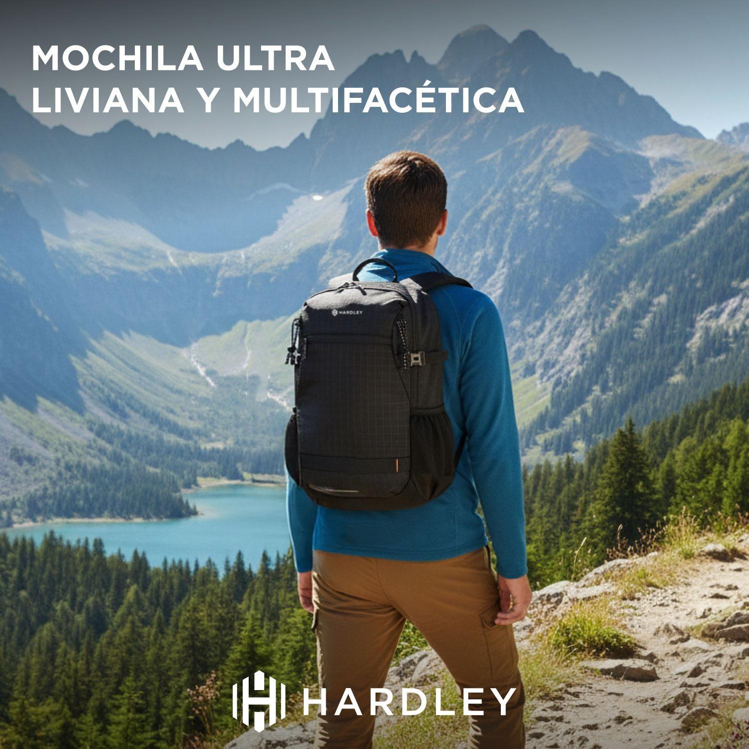 Mochila de Viaje Notebook Multiuso Hardley Impermeable 25 Lt-3