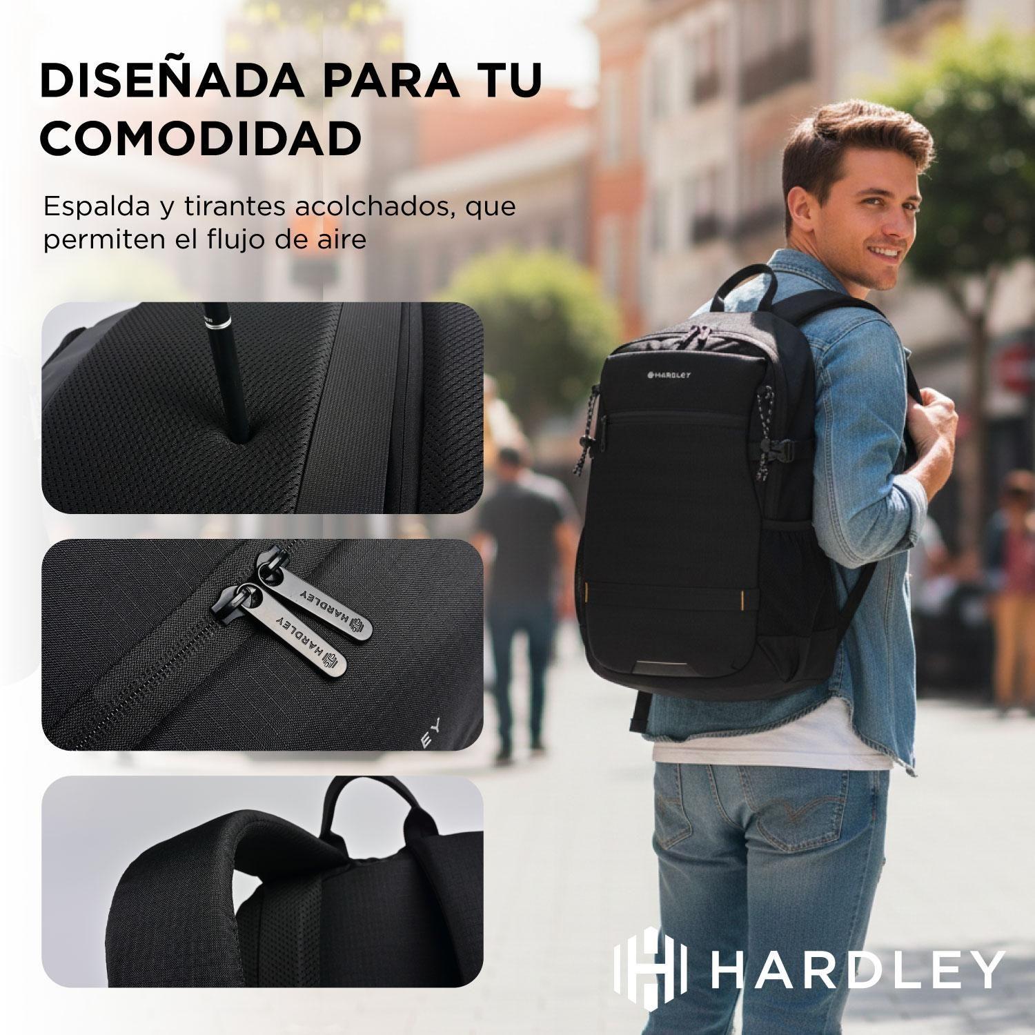 Mochila de Viaje Notebook Multiuso Hardley Impermeable 25 Lt-7