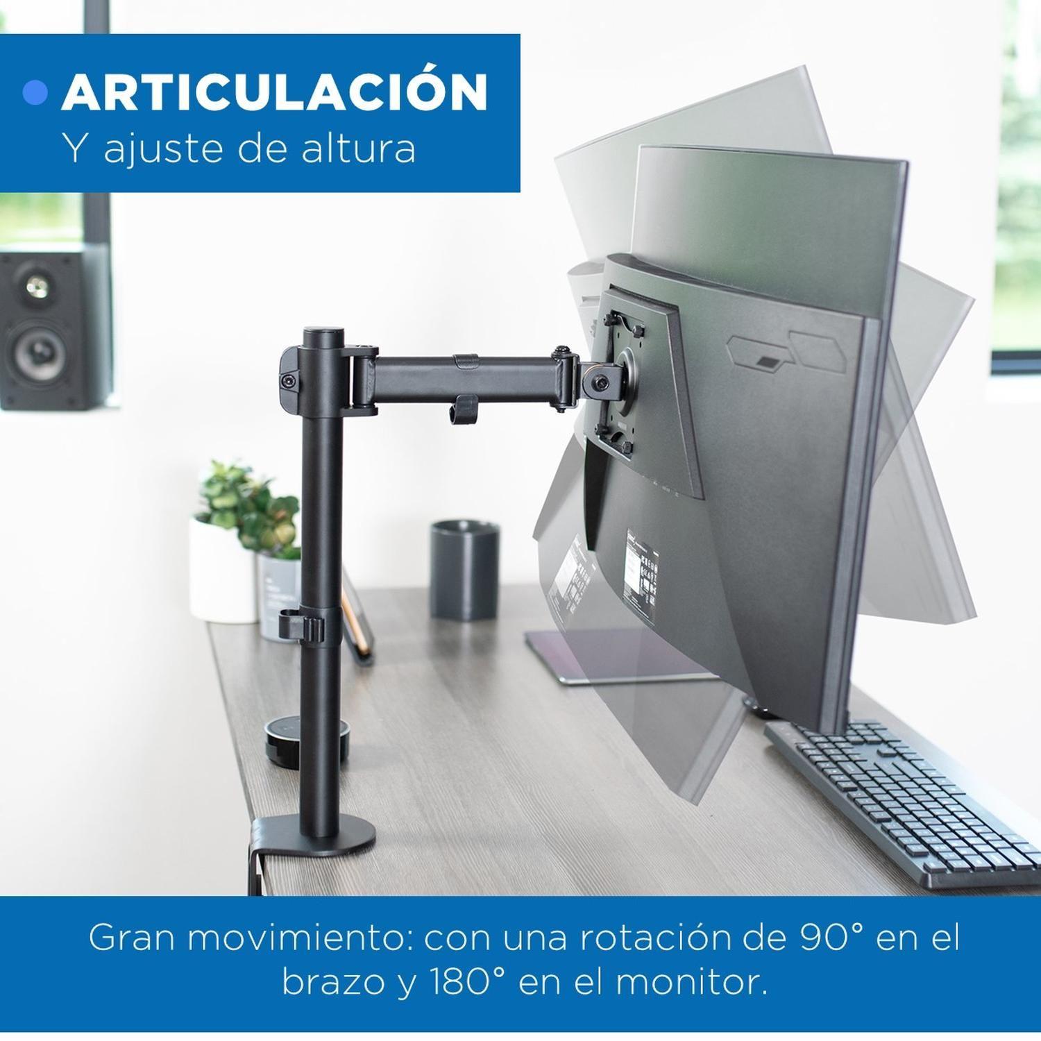 Soporte Brazo Para Monitor Vertical De Escritorio Linkon-2