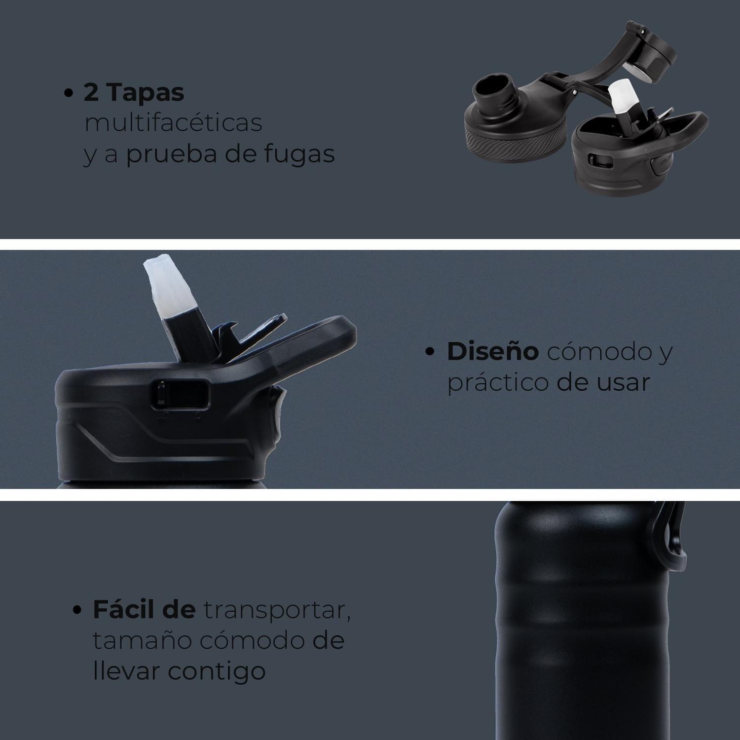 Botella Termica Agua Termica Acero Inox Buffer 700ml-5