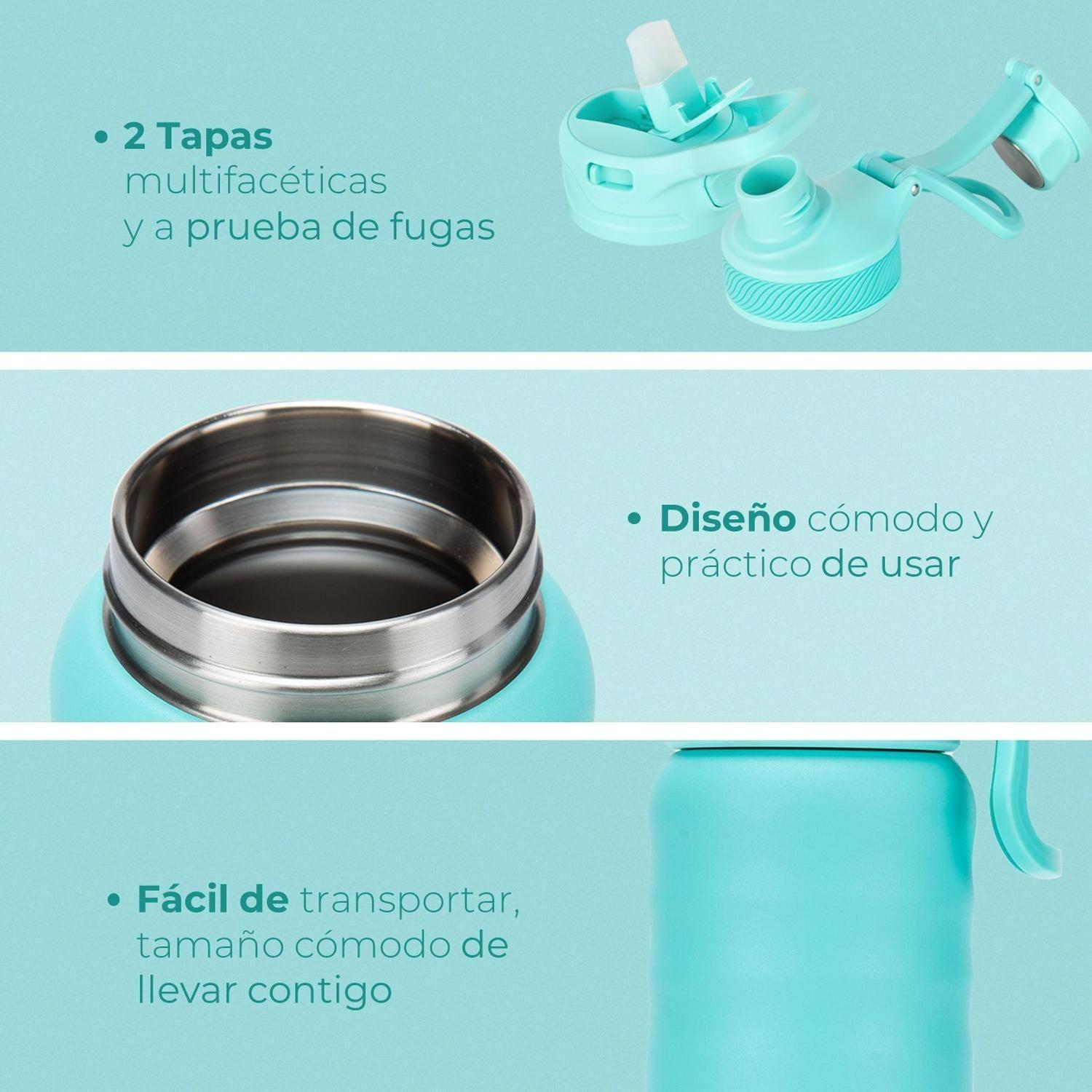 Botella Termica Agua Termica Acero Inox Buffer 700ml-5
