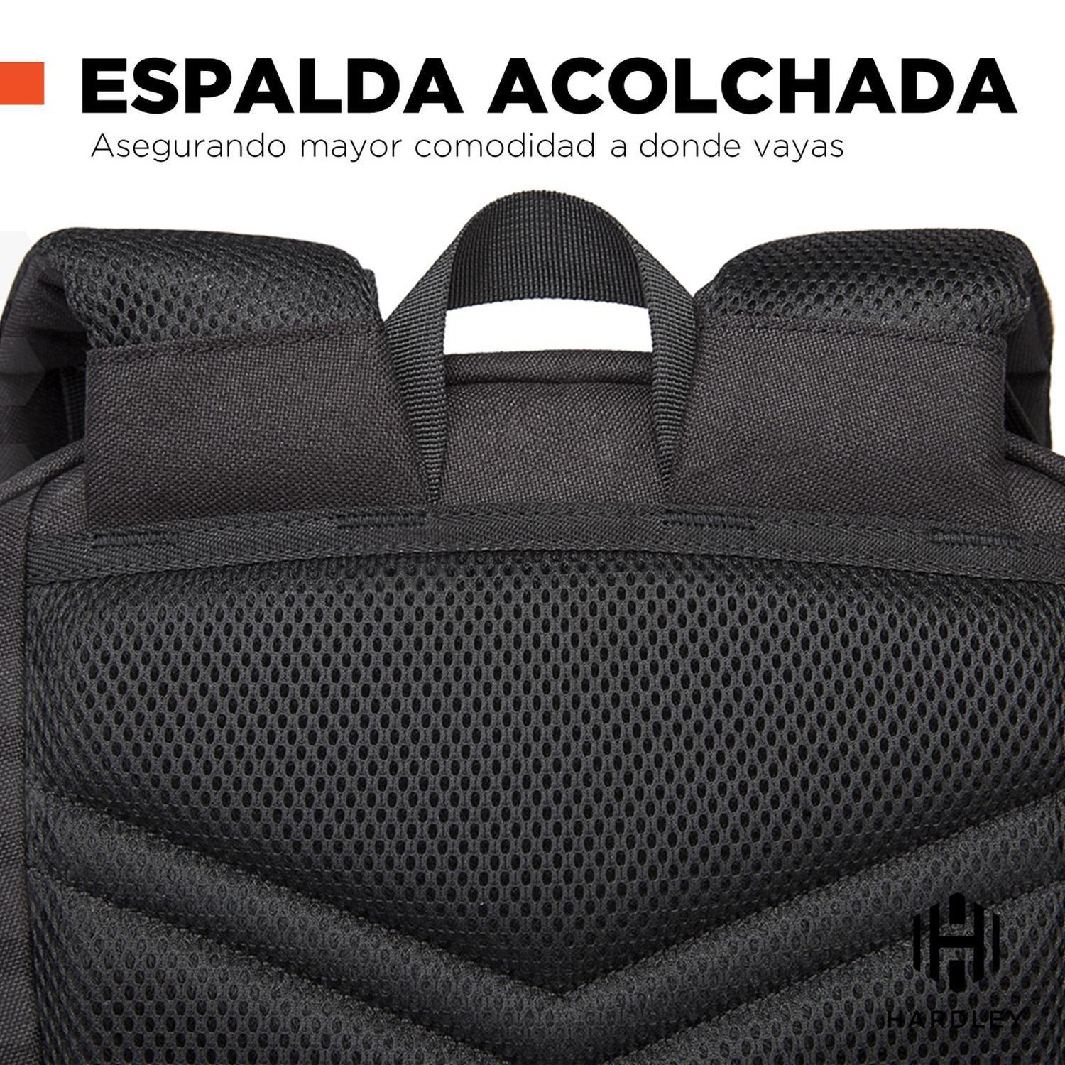 Mochila Notebook Antirrobo Impermeable Hardley Urbana-3