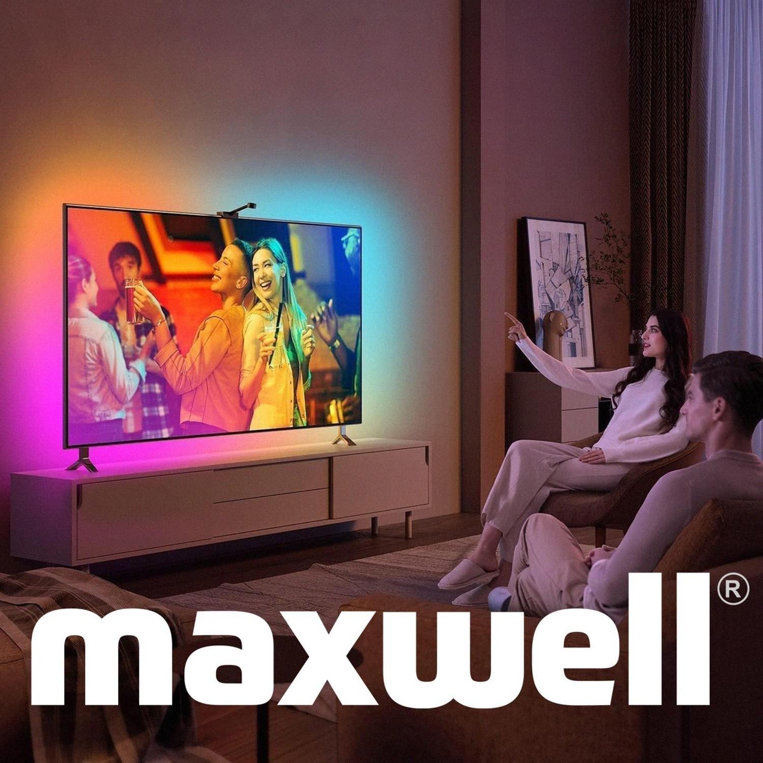Tira Cinta Luces Led RGB Para TV Bluetooth Maxwell + Camara-7