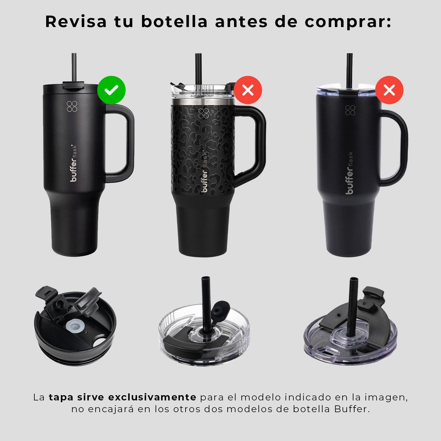 Tapa para Vaso Termico Mug Buffer 1,2 Lt Acero Inoxidable Frio Y Calor Bora Bora 3-1