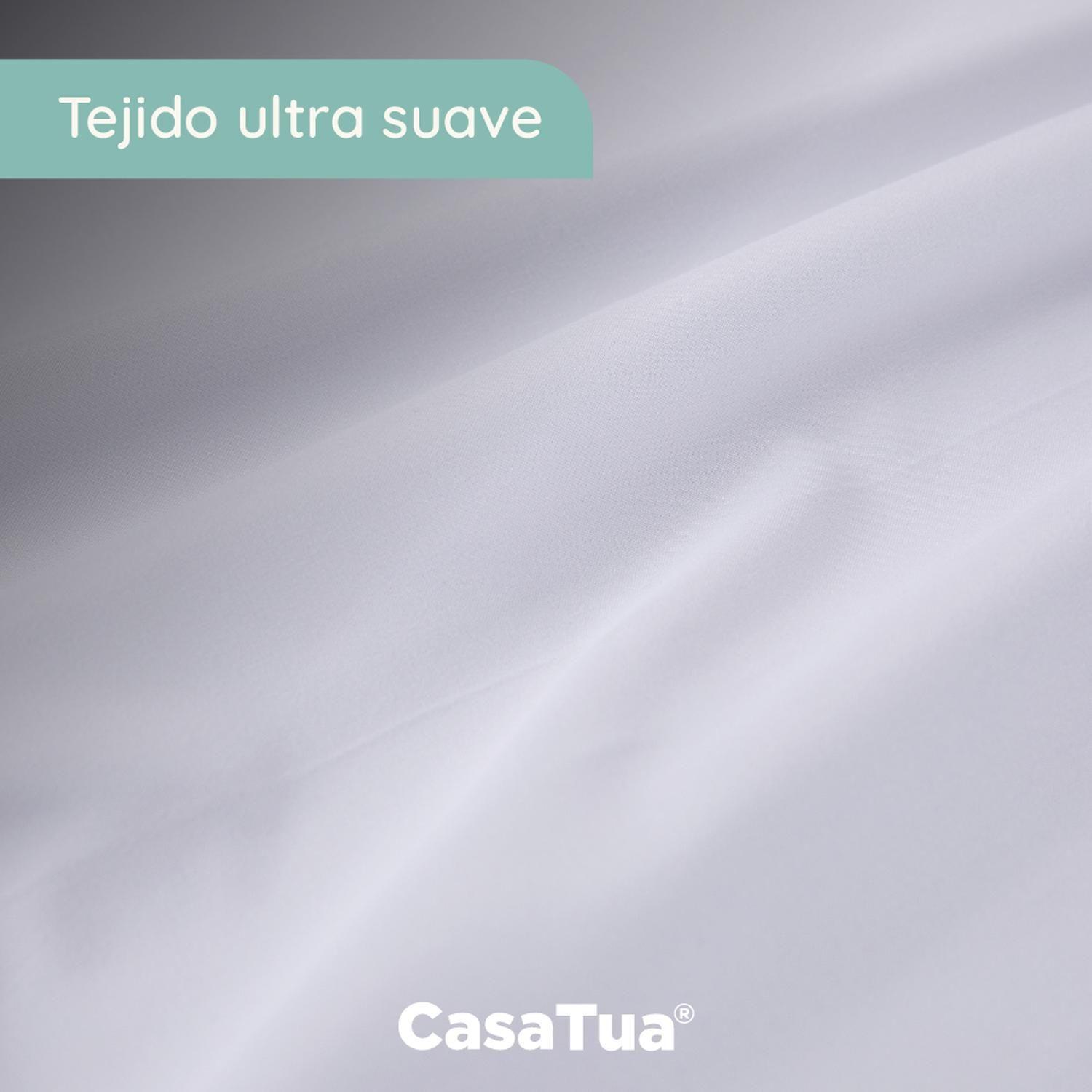 Sabanas 1800 Hotel CasaTua Ultra Suaves Bordadas 1.5 Plazas-3