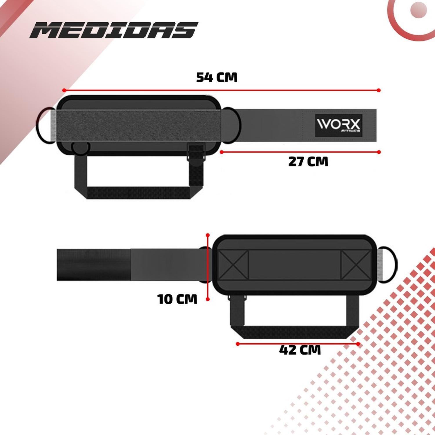 Tobillera Para Polea Correa Worx Gym Gimnasio Gluteos-7