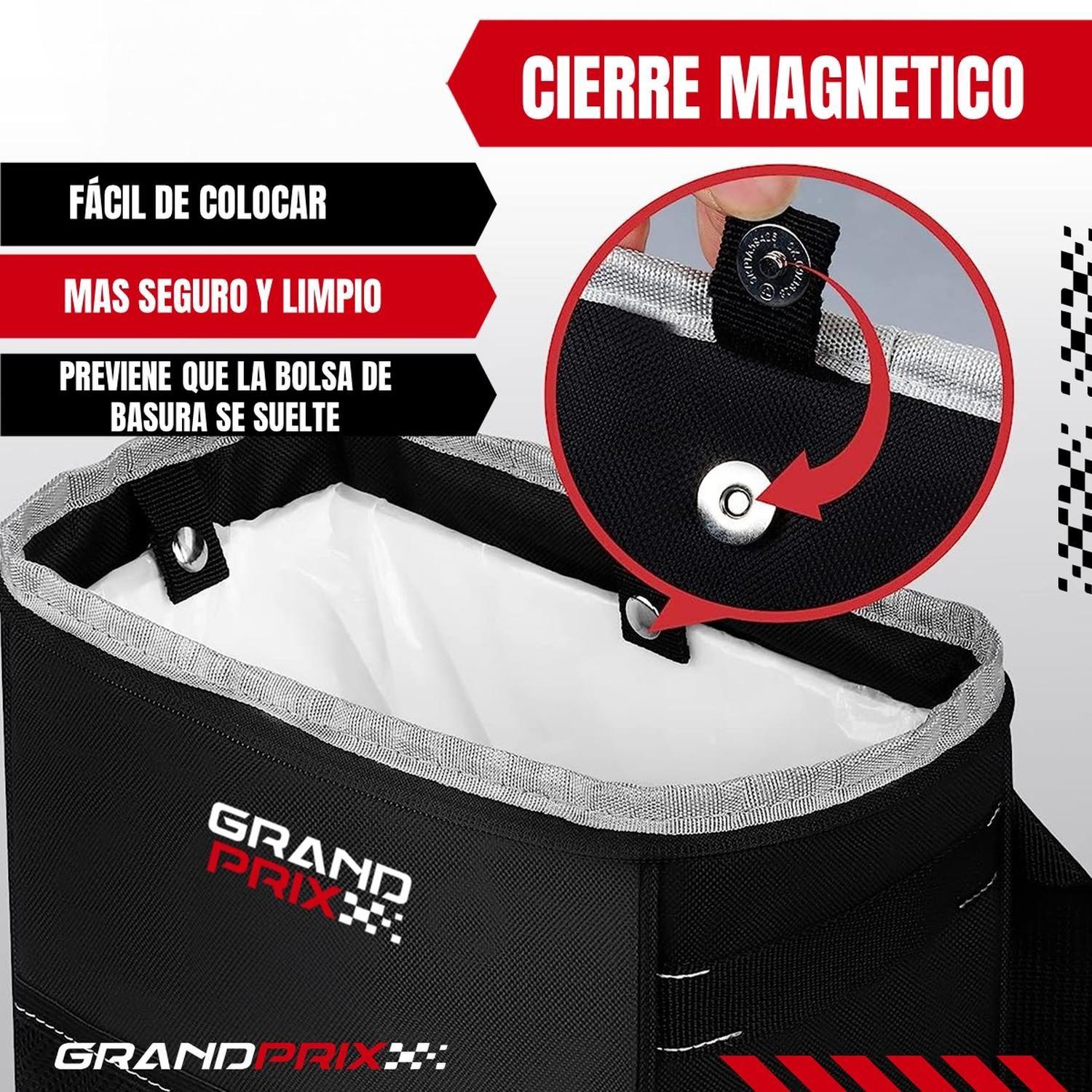 Basurero para Auto GrandPrix Organizador Portatil Impermeable-4