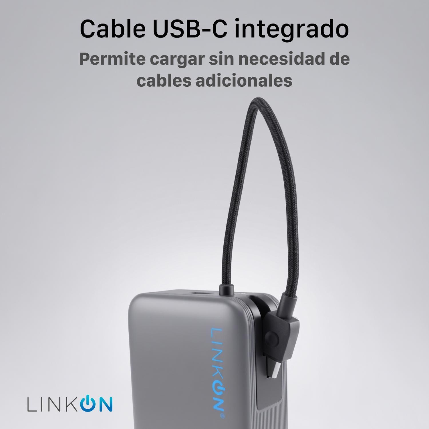 Power Bank Bateria Externa 20000Mah Cargador Portatil Linkon-7