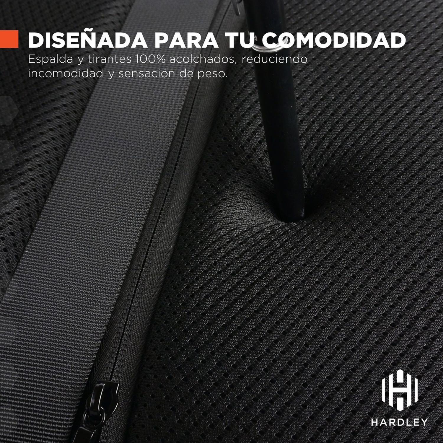 Mochila para Notebook y Viaje Hardley Impermeable Antirrobo-6