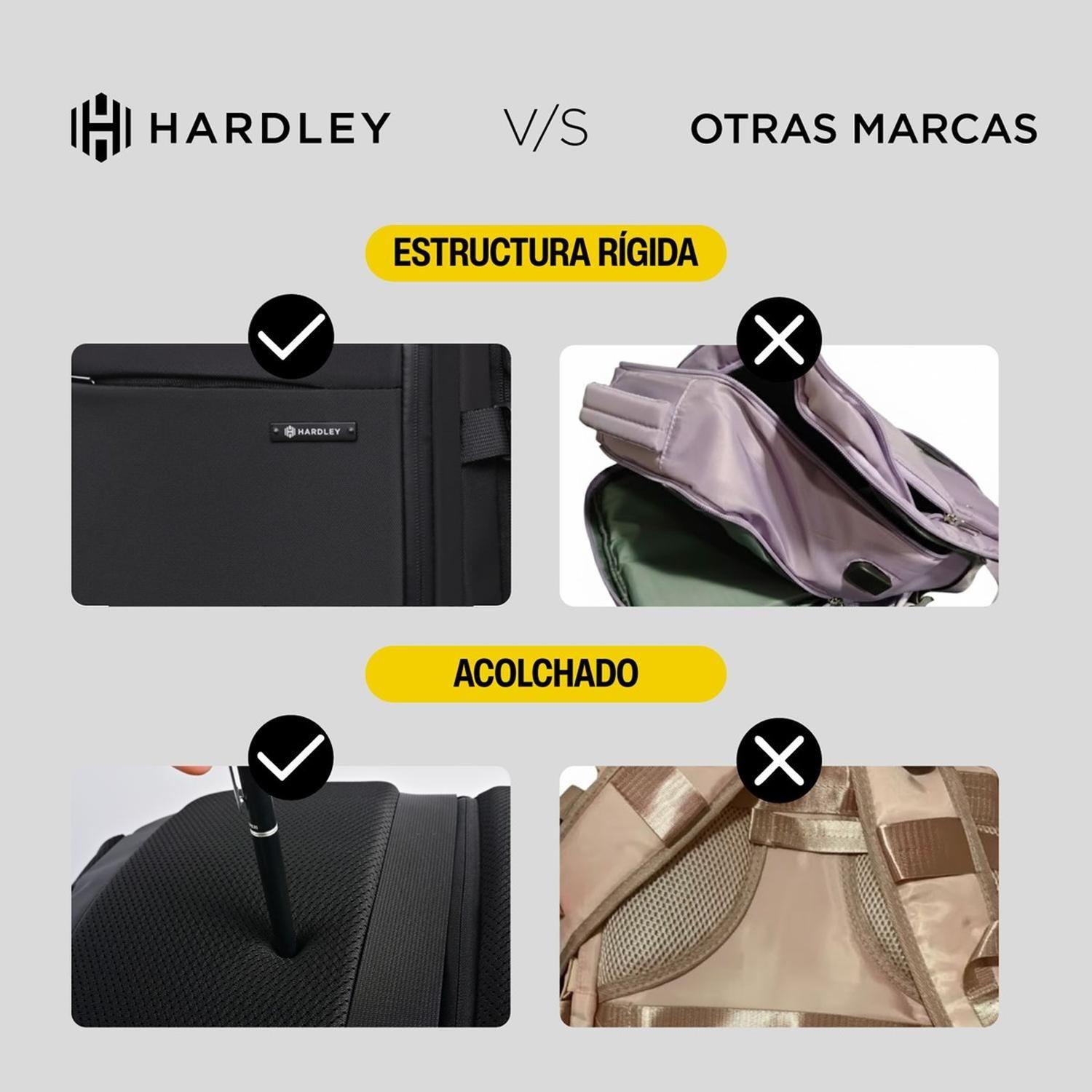 Mochila para Notebook y Viaje Hardley Impermeable Antirrobo-2