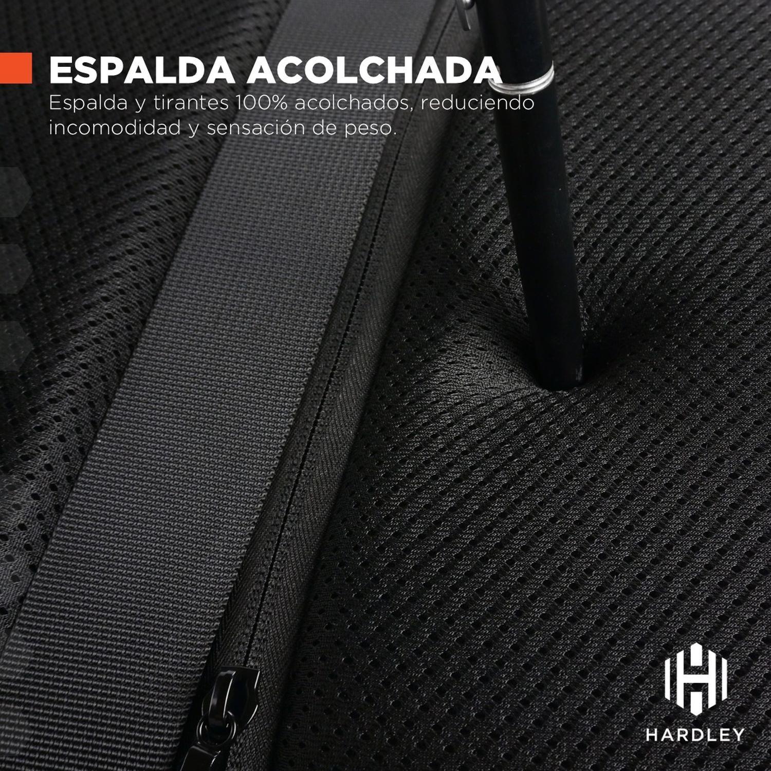 Mochila para Notebook y Viaje Hardley Impermeable Antirrobo-6
