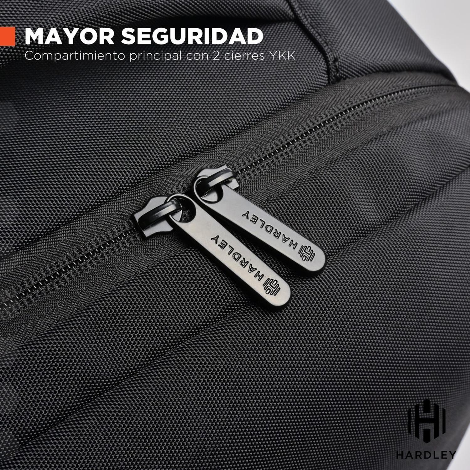 Mochila para Notebook y Viaje Hardley Impermeable Antirrobo-8