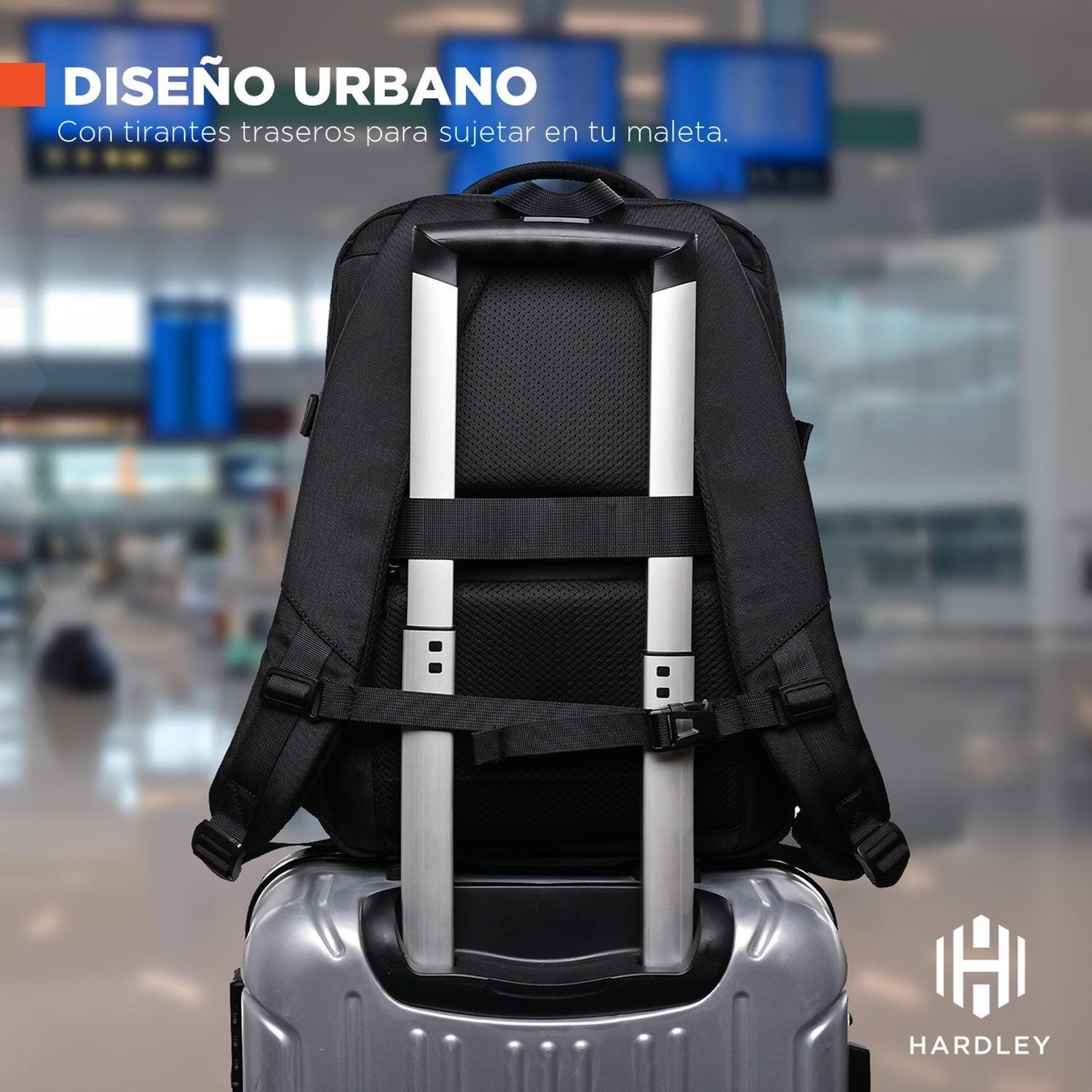 Mochila para Notebook y Viaje Hardley Impermeable Antirrobo-2