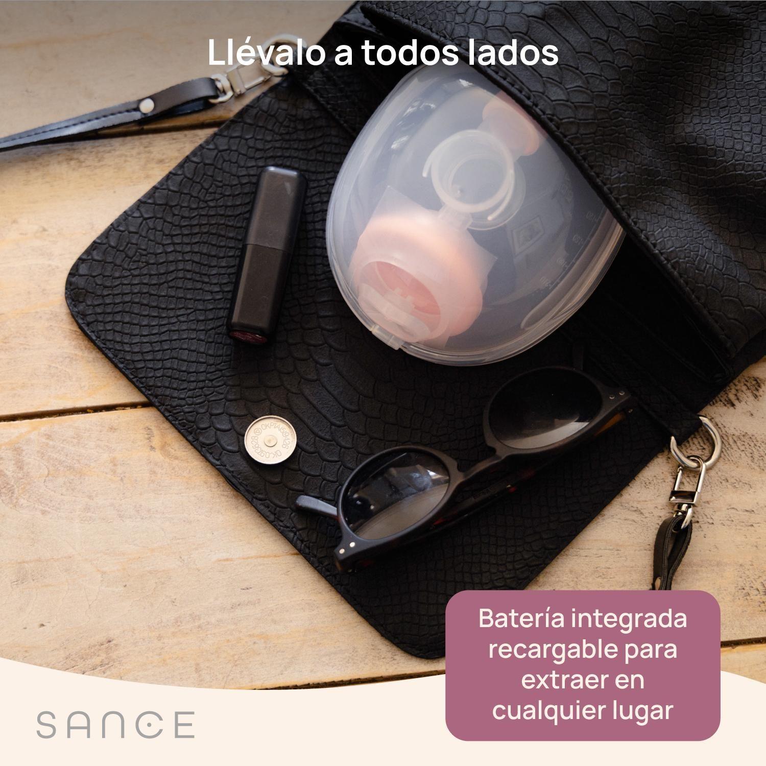 Extractor Leche Electrico Doble Sance Saca Leche Inalambrico-5