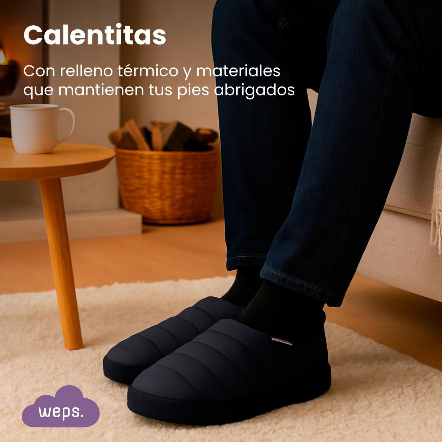 Pantuflas Adulto Hombre Mujer Weps para Outdoor e Indoor-2