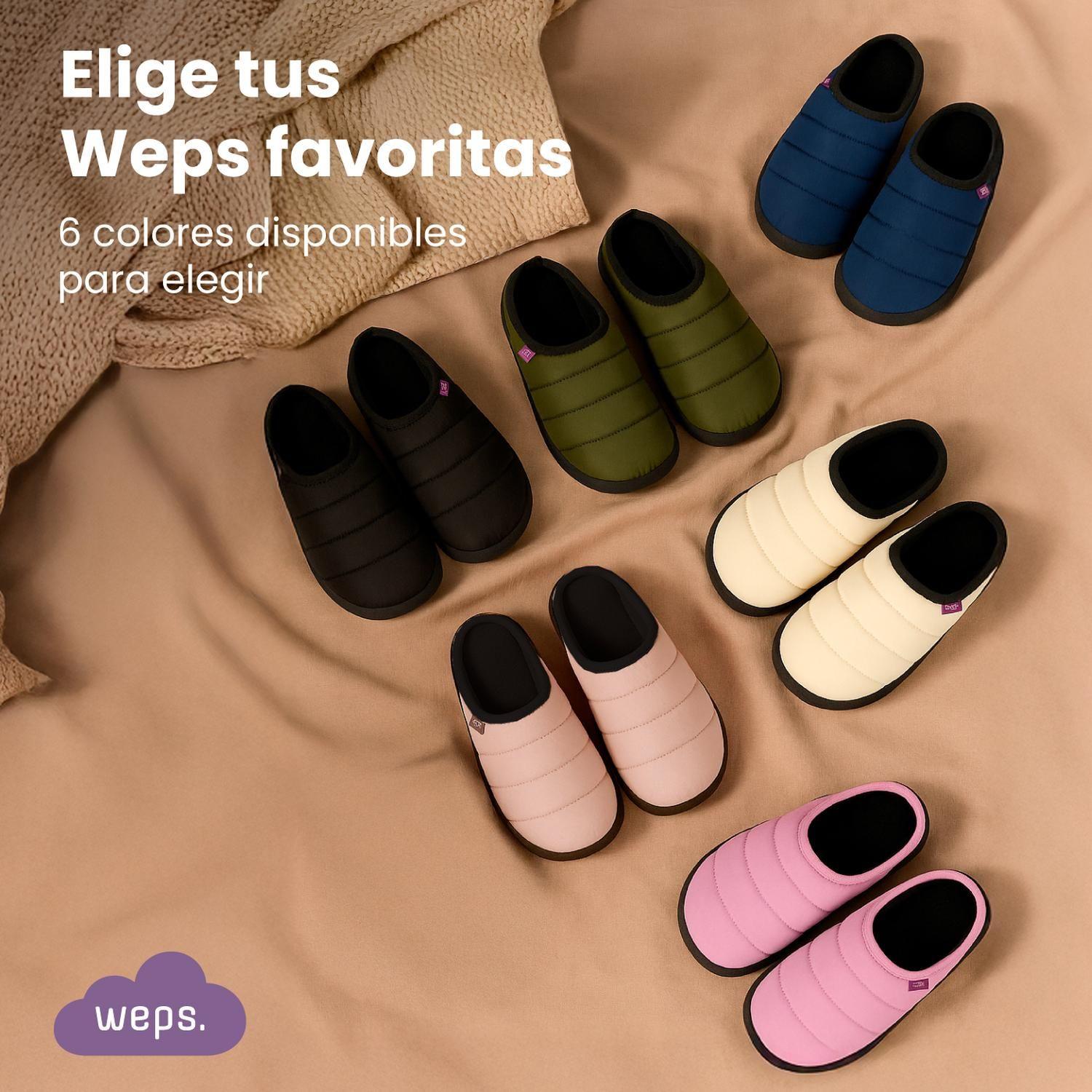 Pantuflas Adulto Hombre Mujer Weps para Outdoor e Indoor-5
