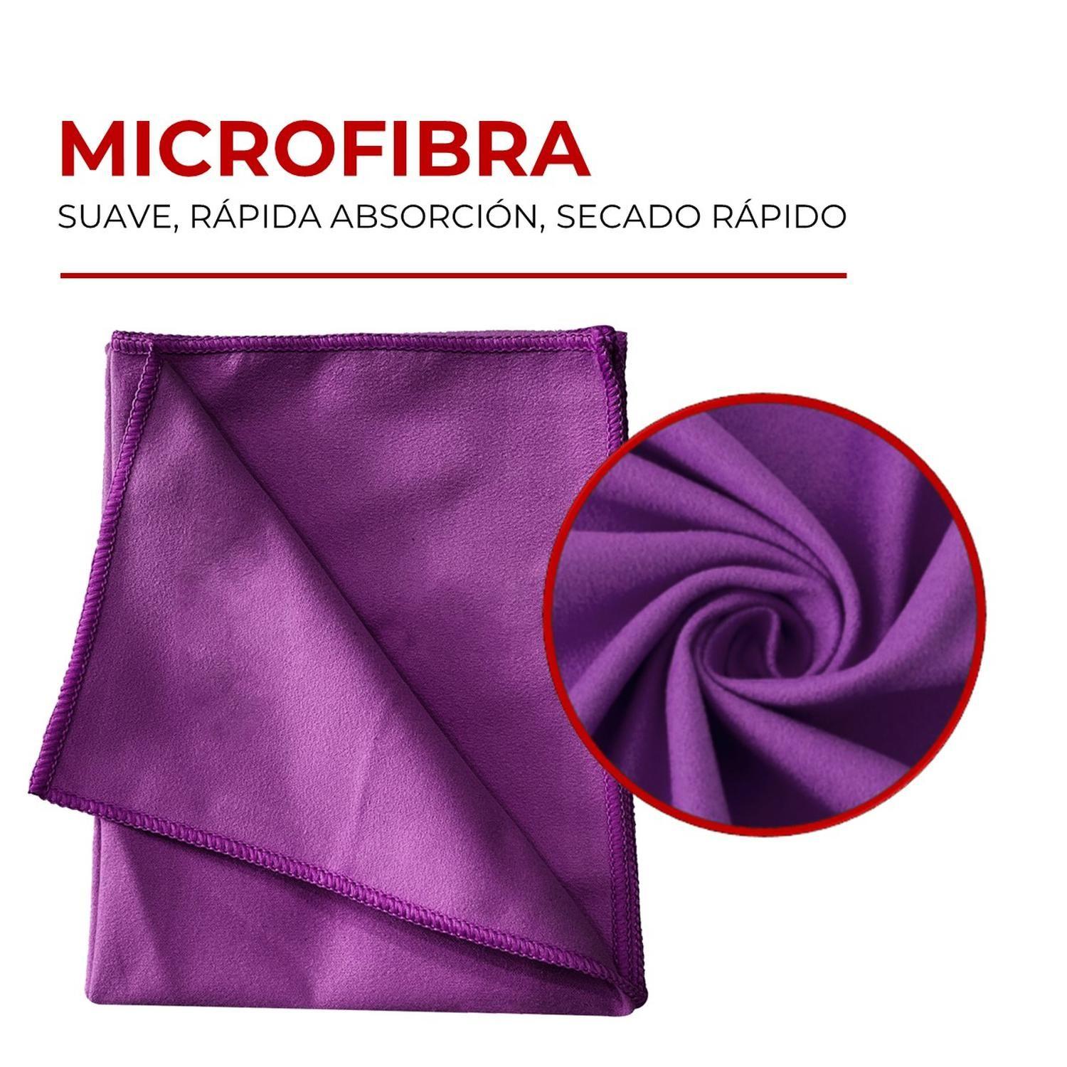 Toalla De Microfibra Set X2 Fitnics 120x60 + 80x30 + Estuche-4