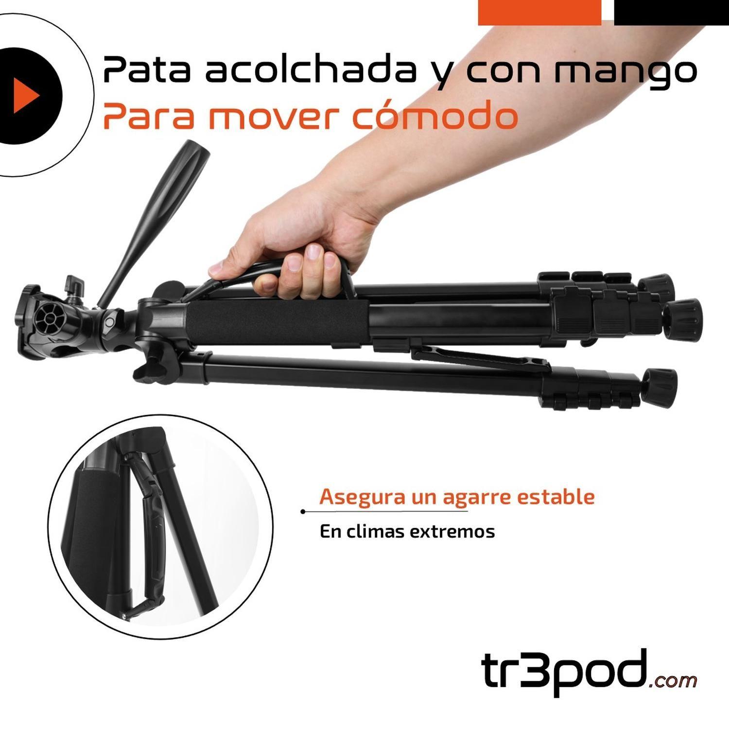Tripode Camara Cenital Tr3pod Aluminio Profesional Plegable-3