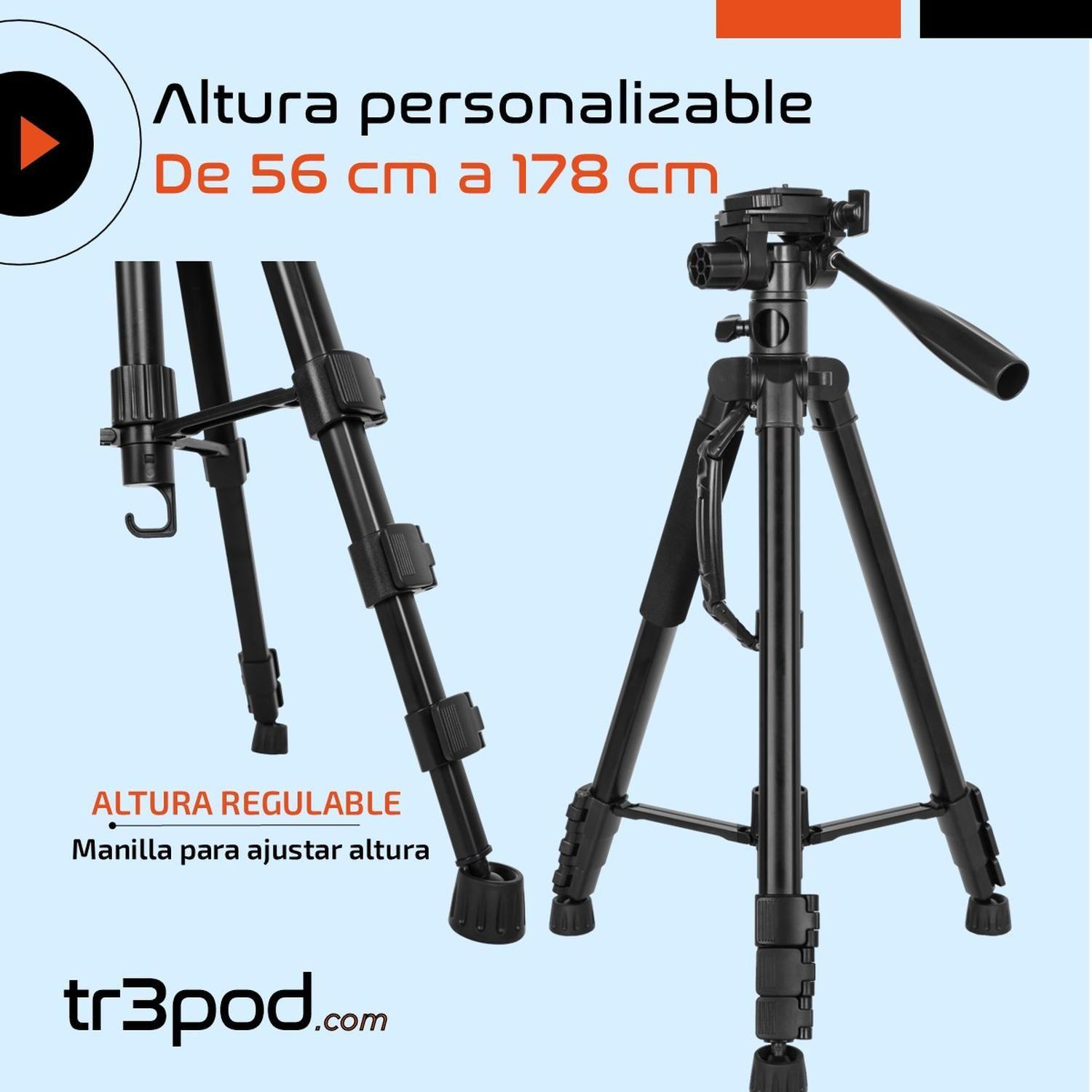Tripode Camara Cenital Tr3pod Aluminio Profesional Plegable-4