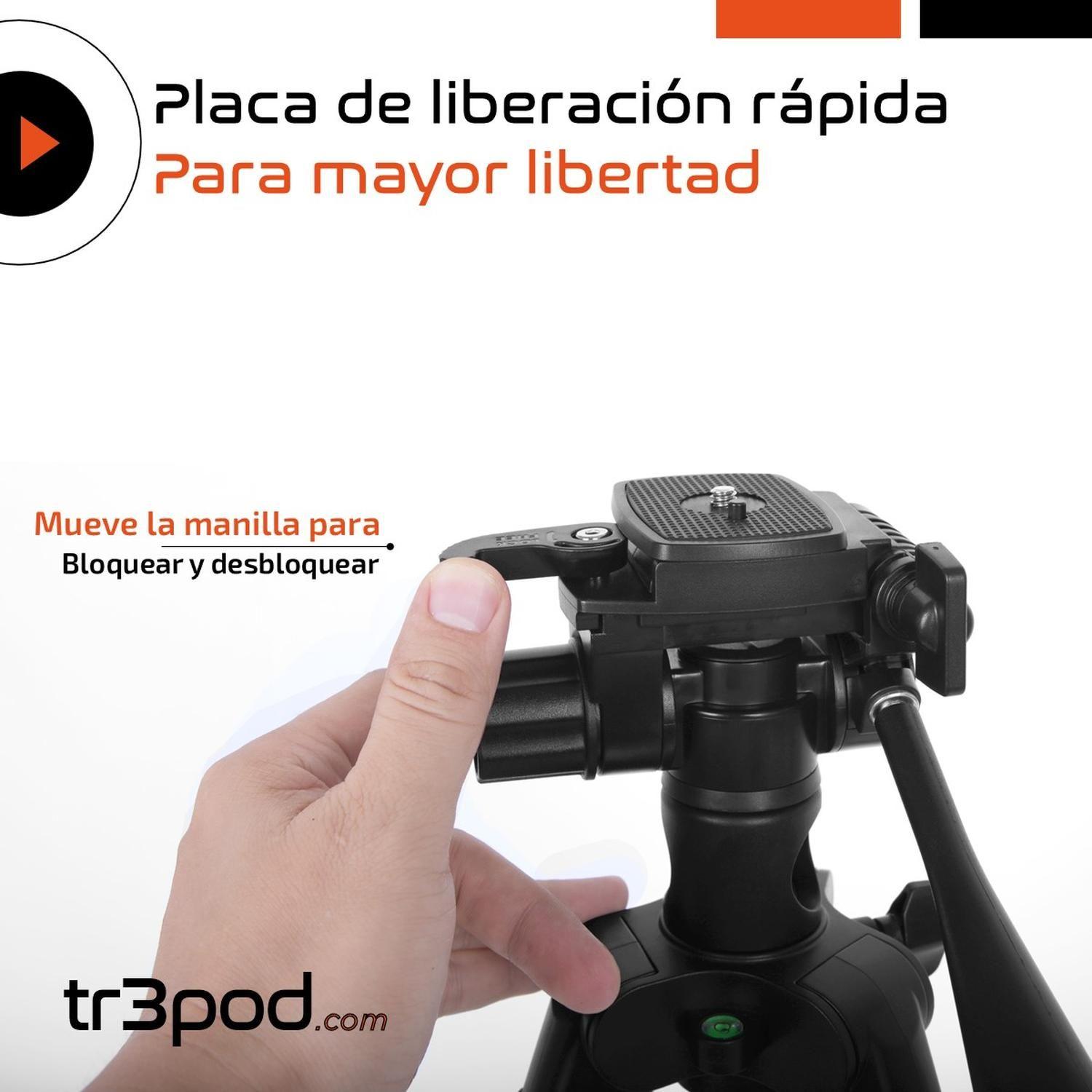 Tripode Camara Cenital Tr3pod Aluminio Profesional Plegable-5